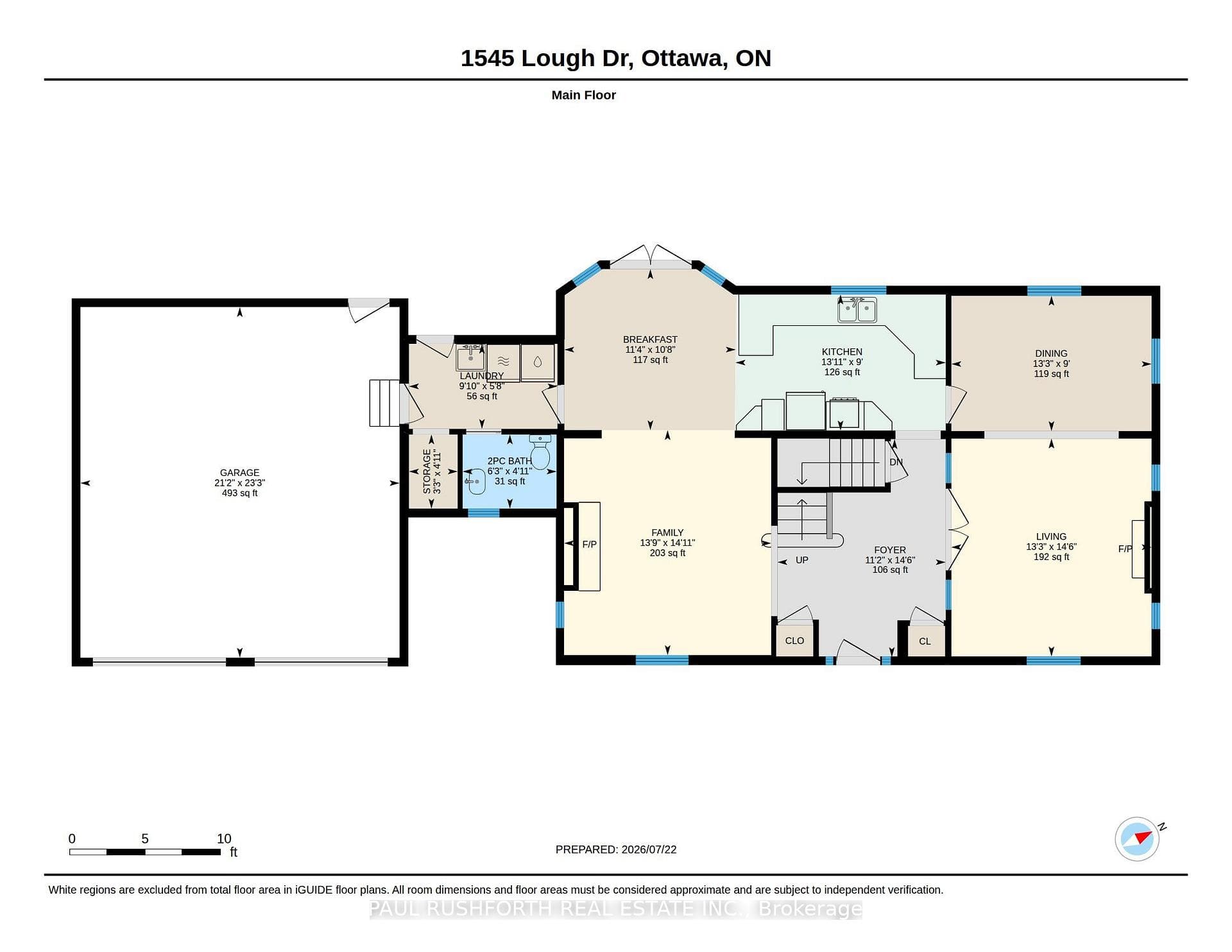Floor Plan-Main Level