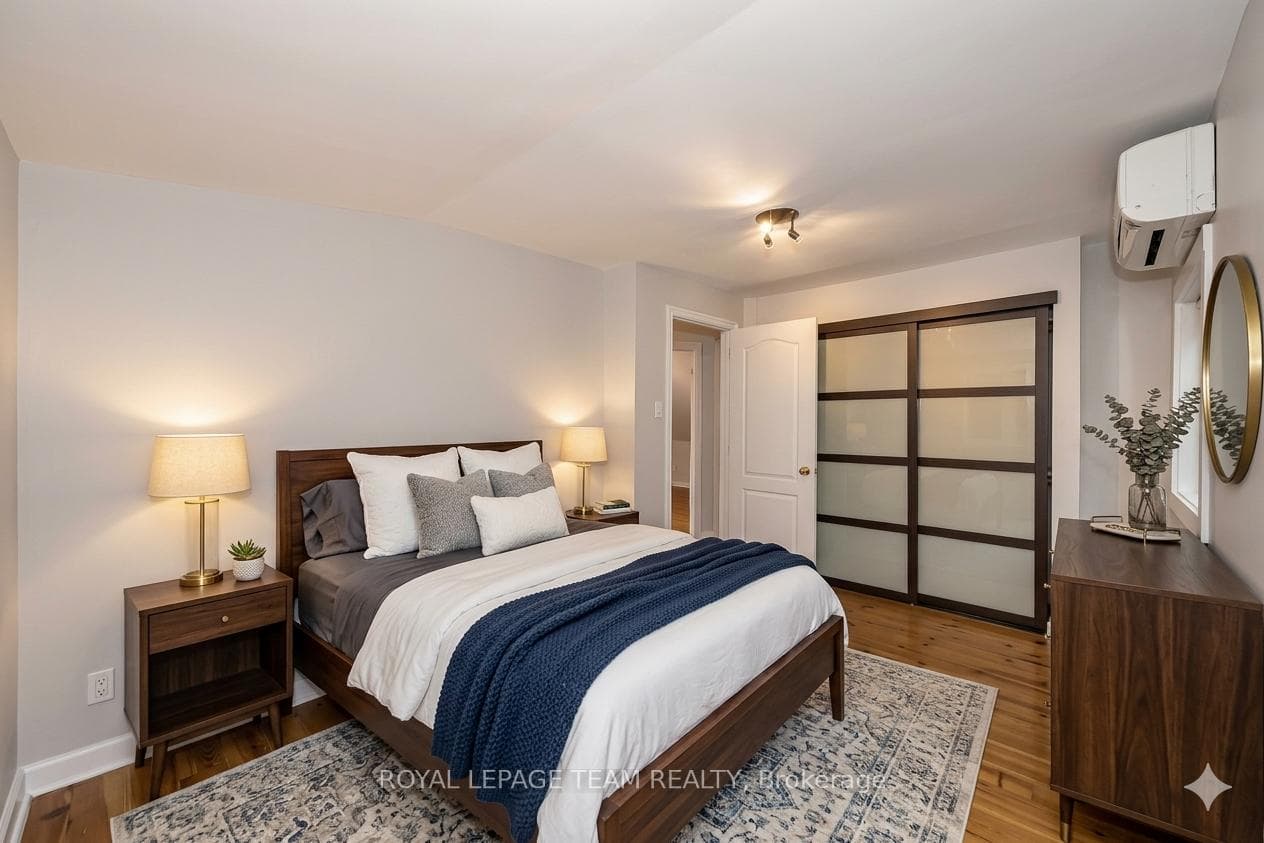 Virtually staged - primary bedroom