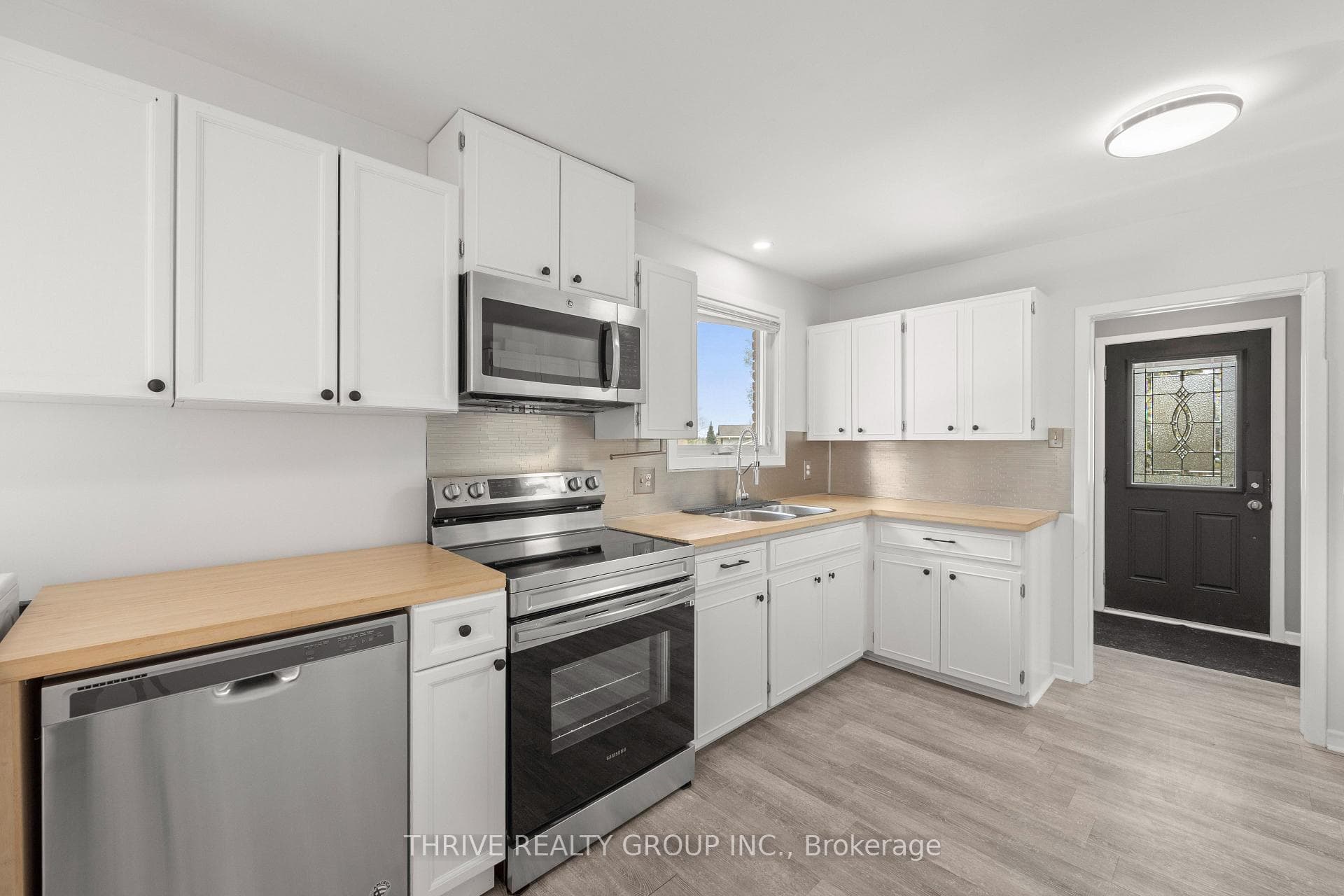 Kitchen with Stainless Steel appliances