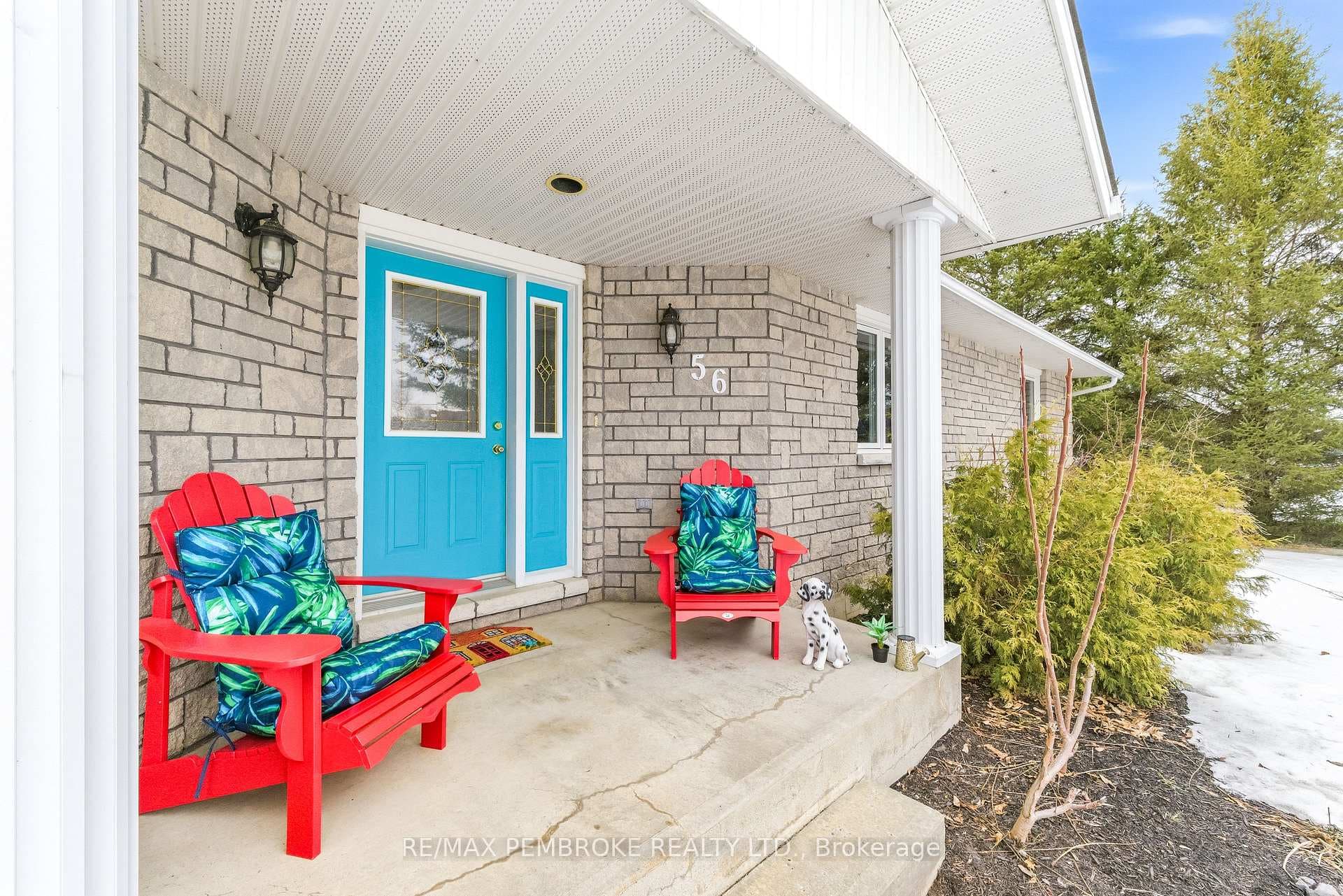 Front doors to home