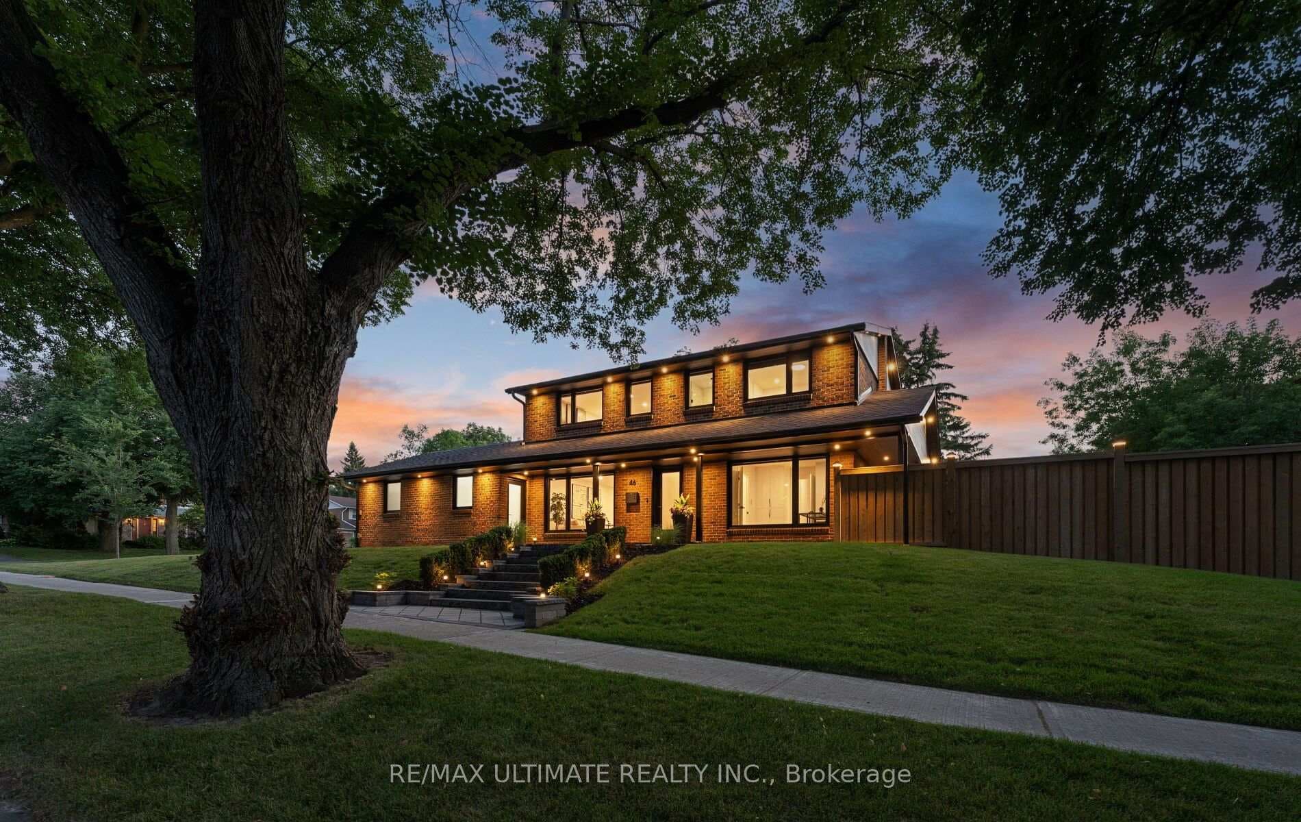 Beautifully landscaped all around