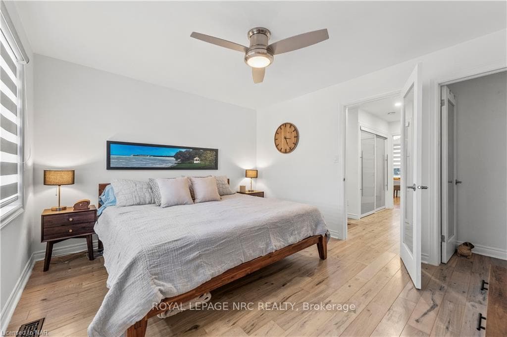 The large primary bedroom on the second floor. The
