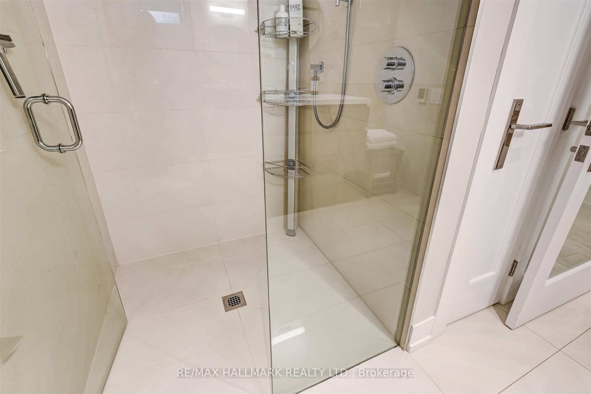 Spa bath tiled tastefully top to bottom.