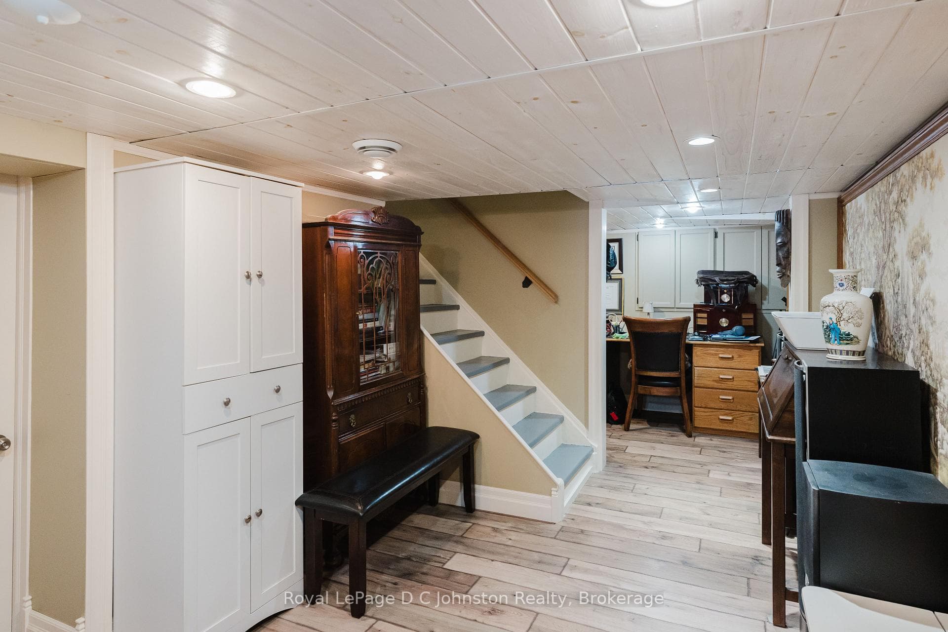 basement office & common area
