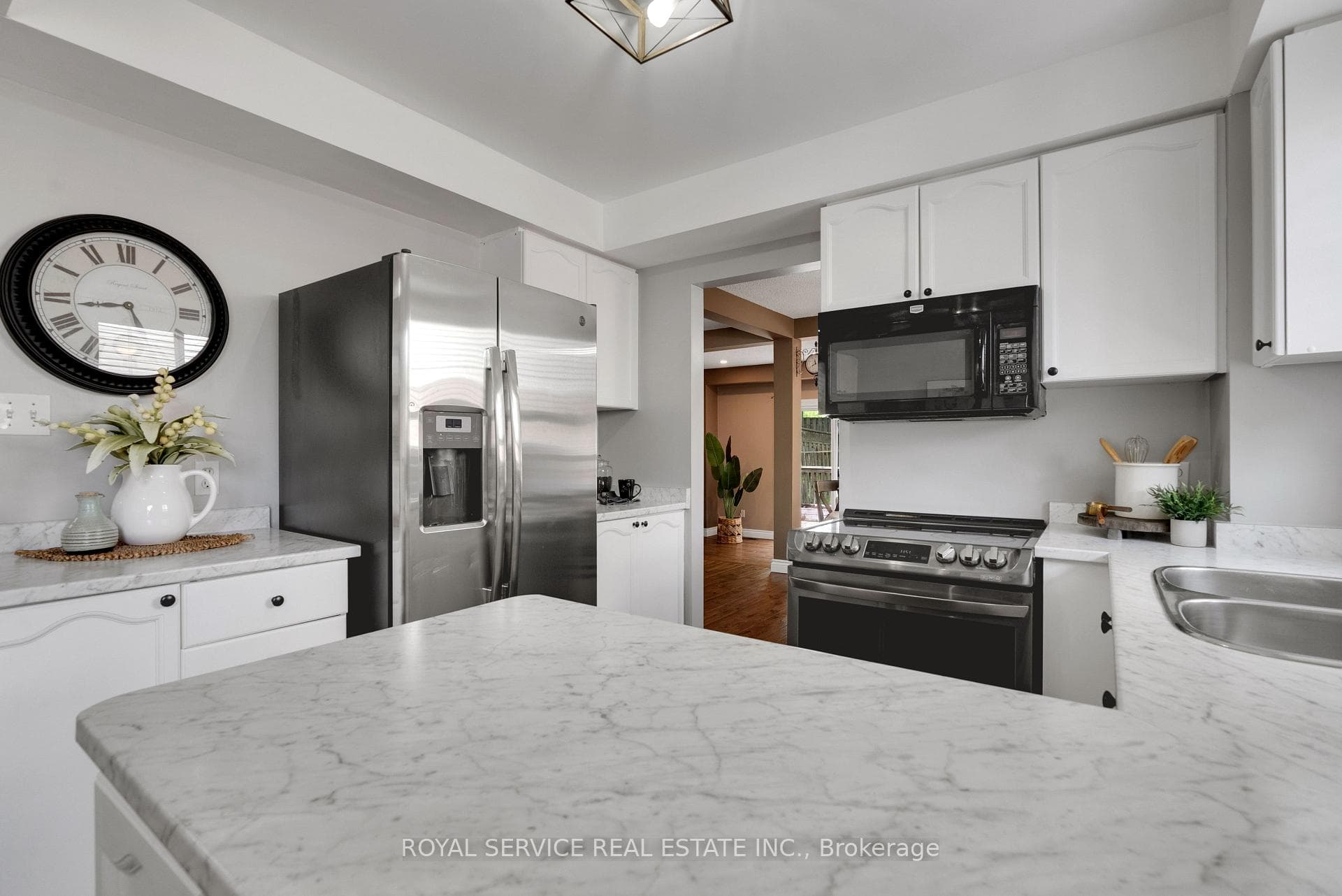 Bright White Updated Kitchen
