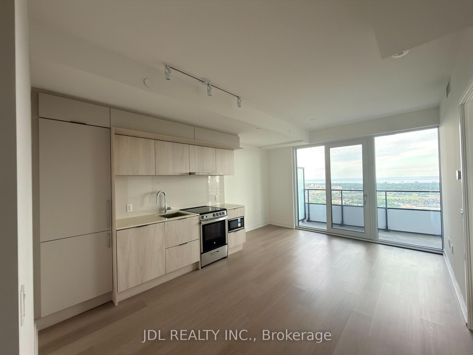 Kitchen + Living Room