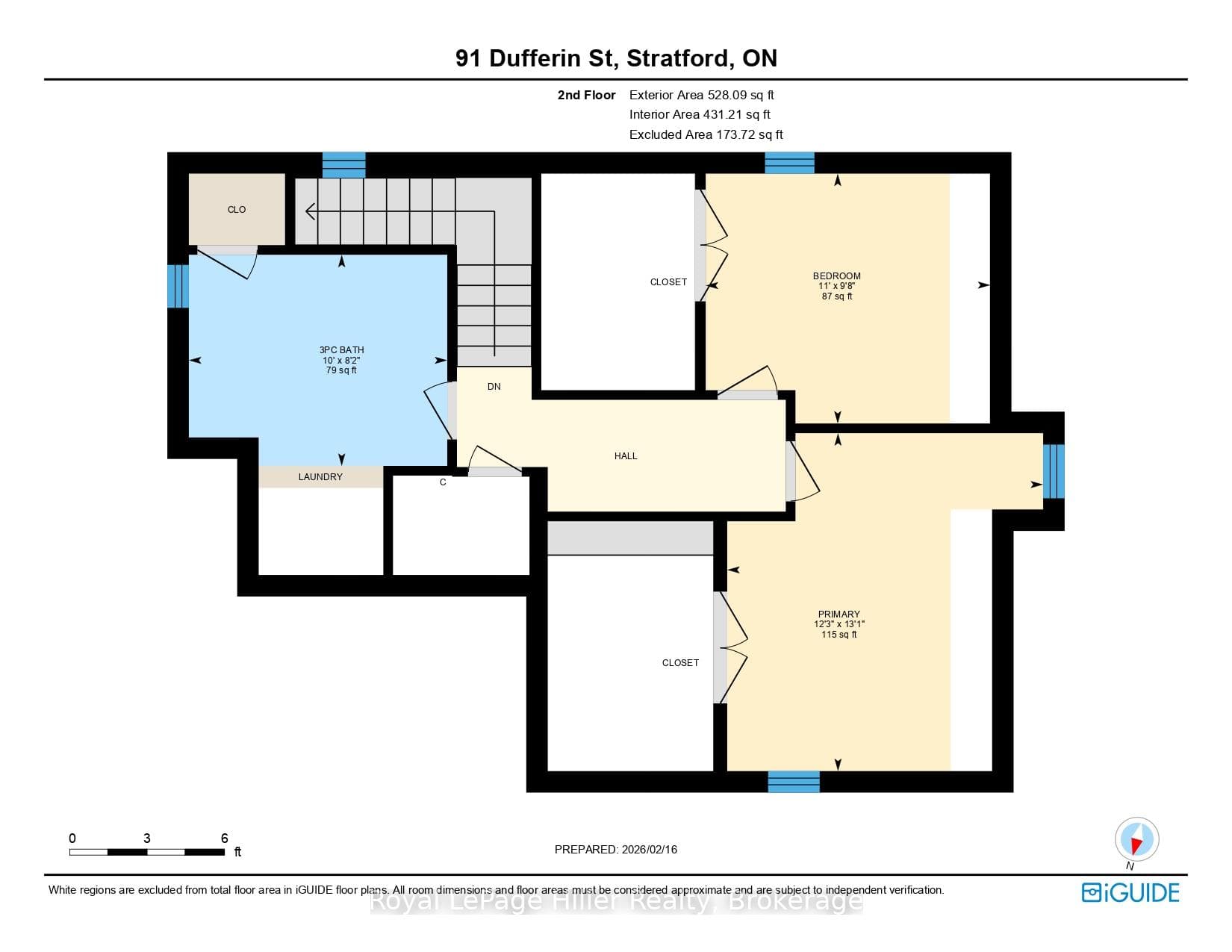 Second Floor - Floor Plan