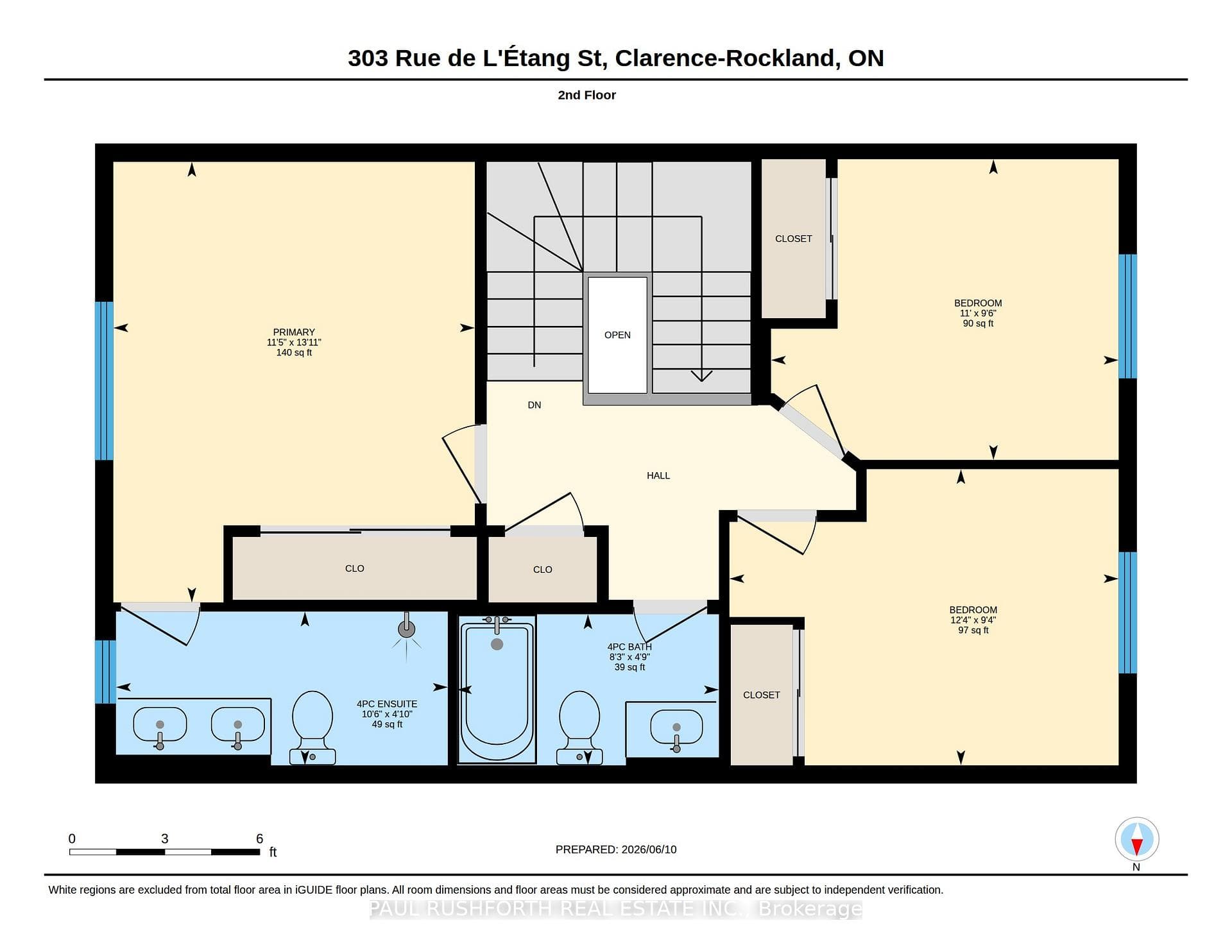 Floor Plan-Second Level