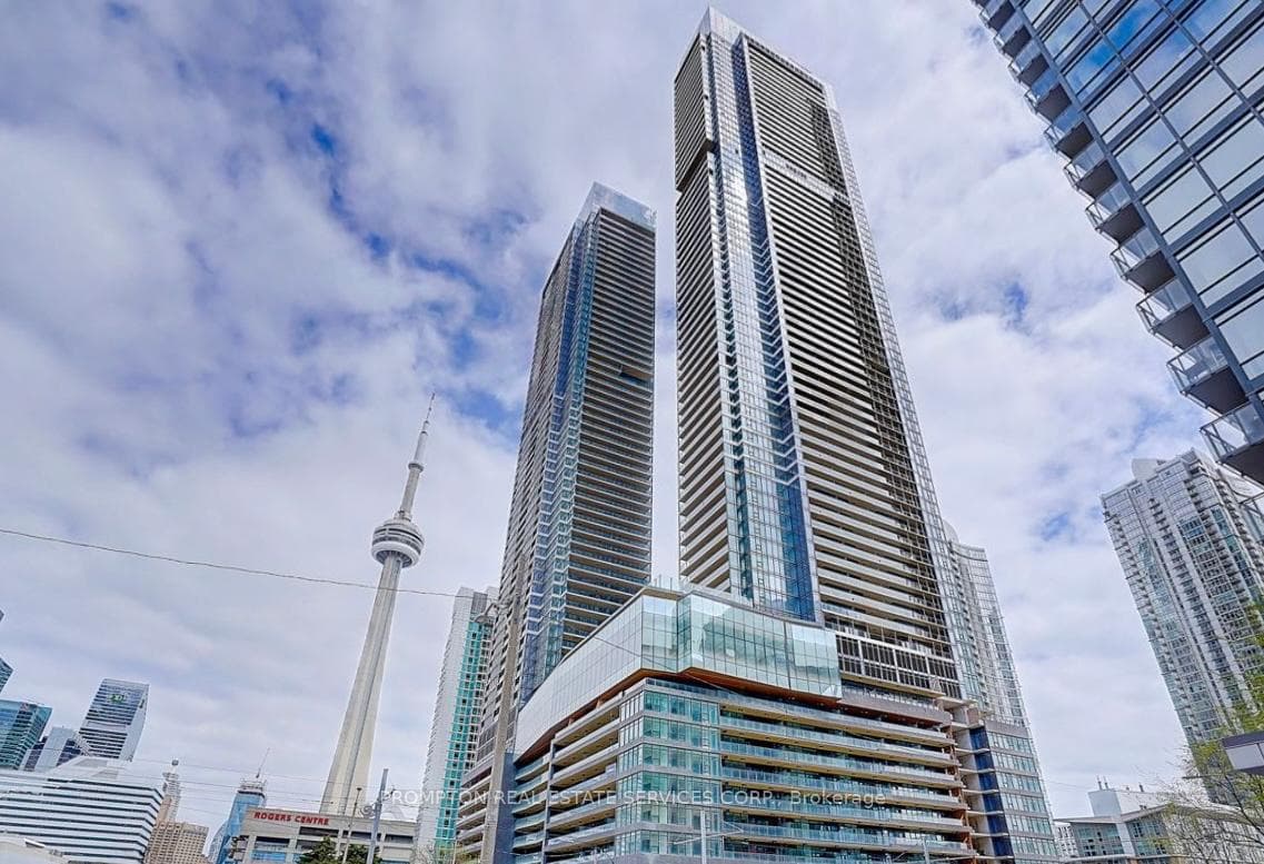 Exterior Day View facing Spadina Ave.