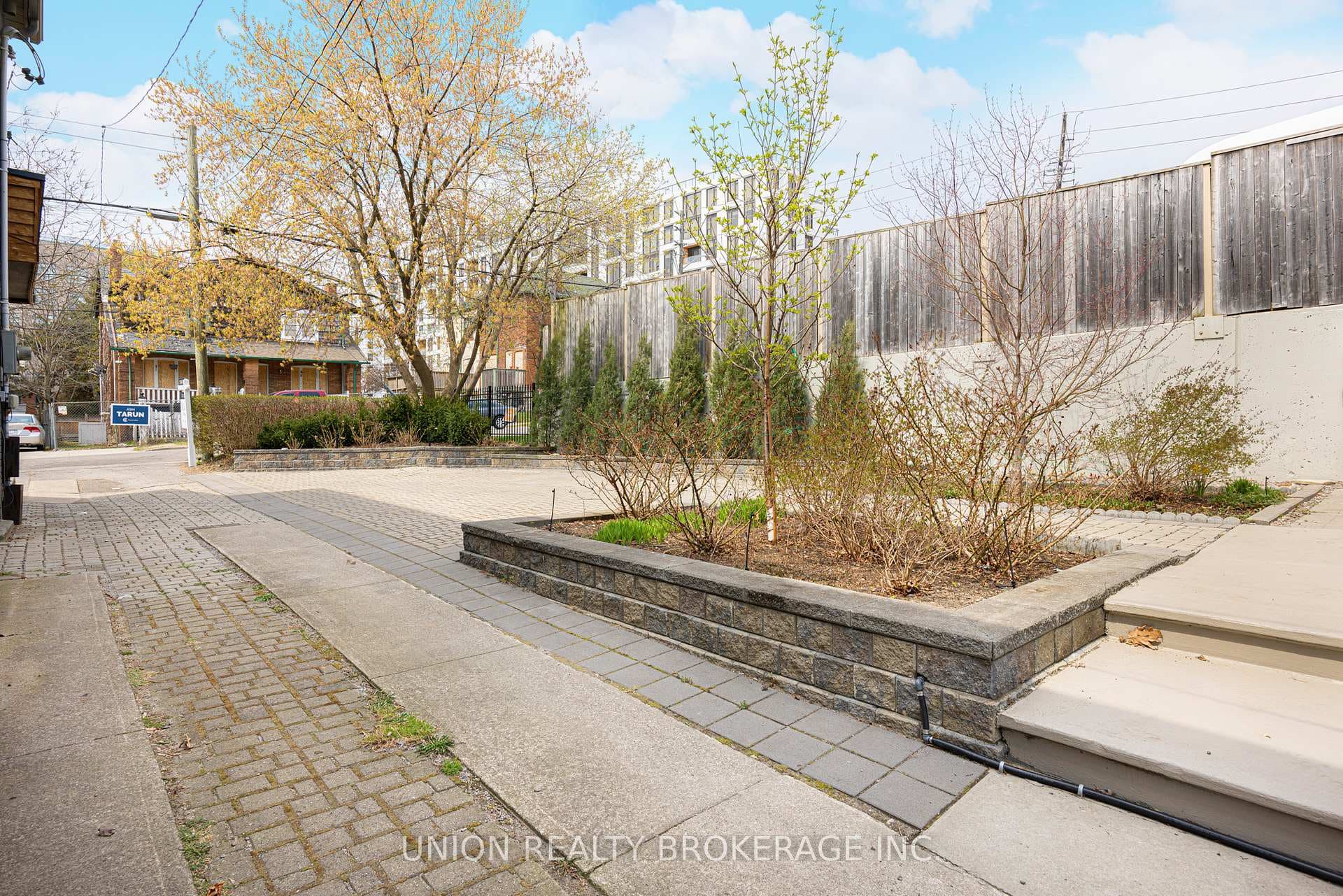 double front yard parking pad