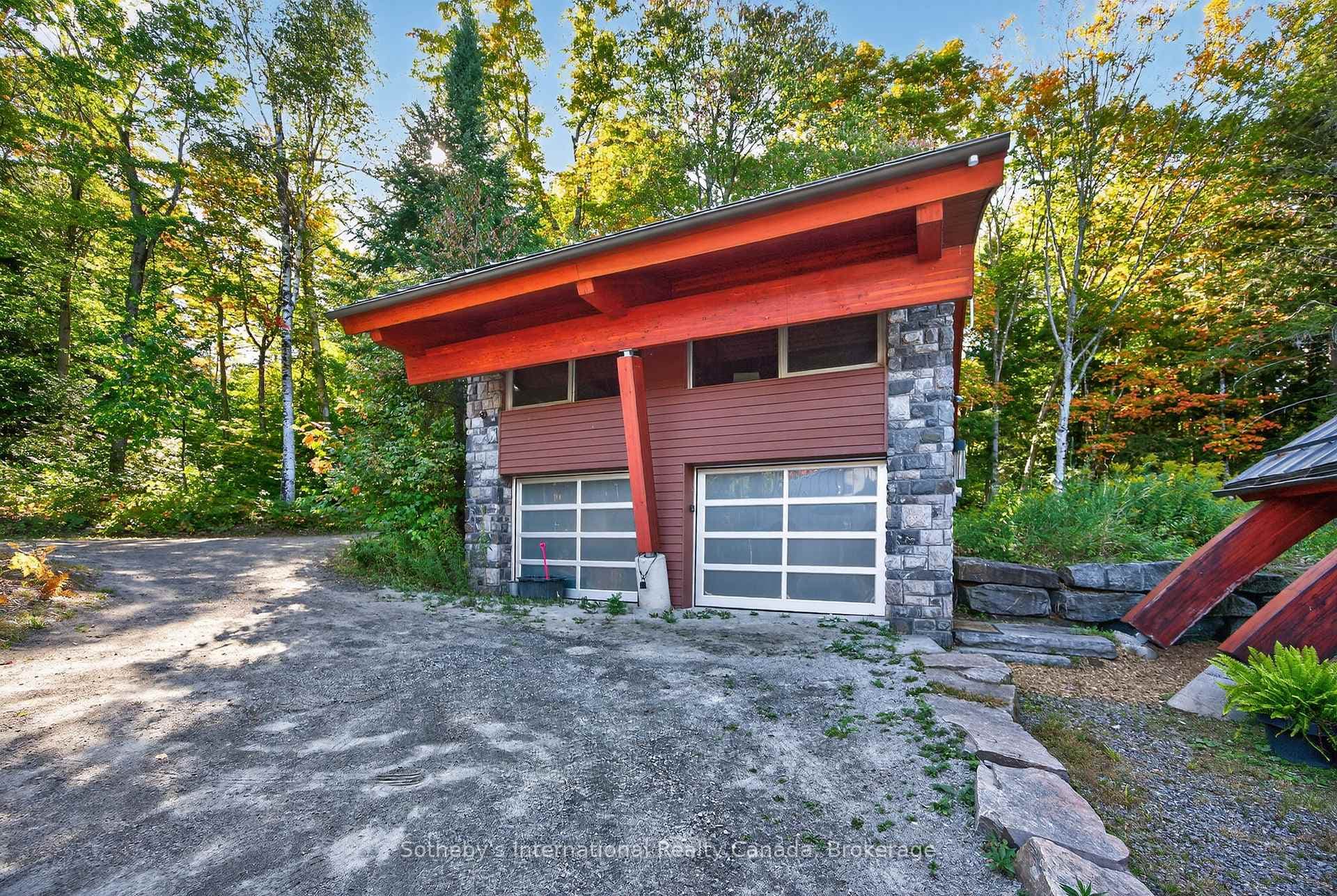 Garage with storage