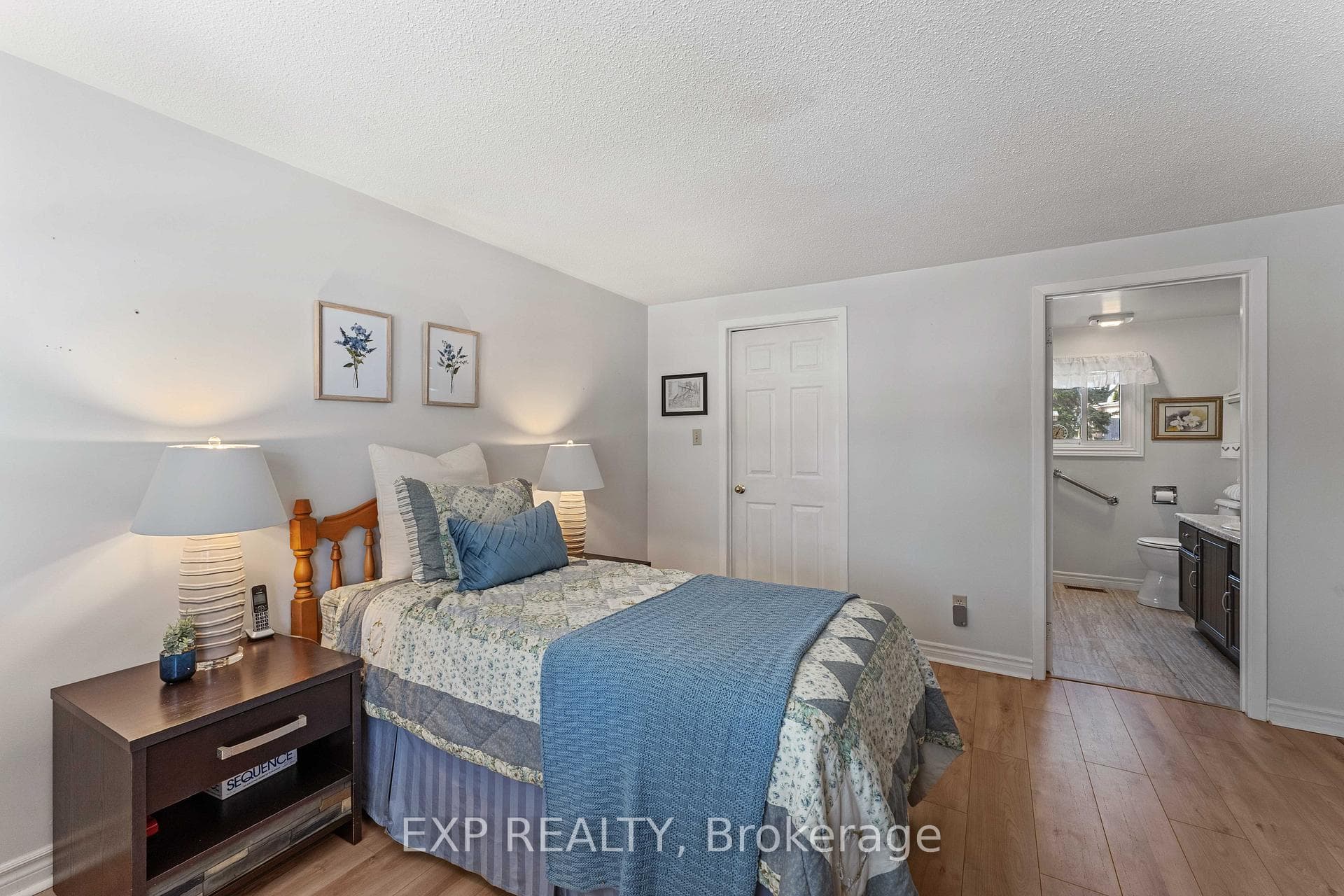 Primary Bedroom with Walk In Closet & Ensuite Bath