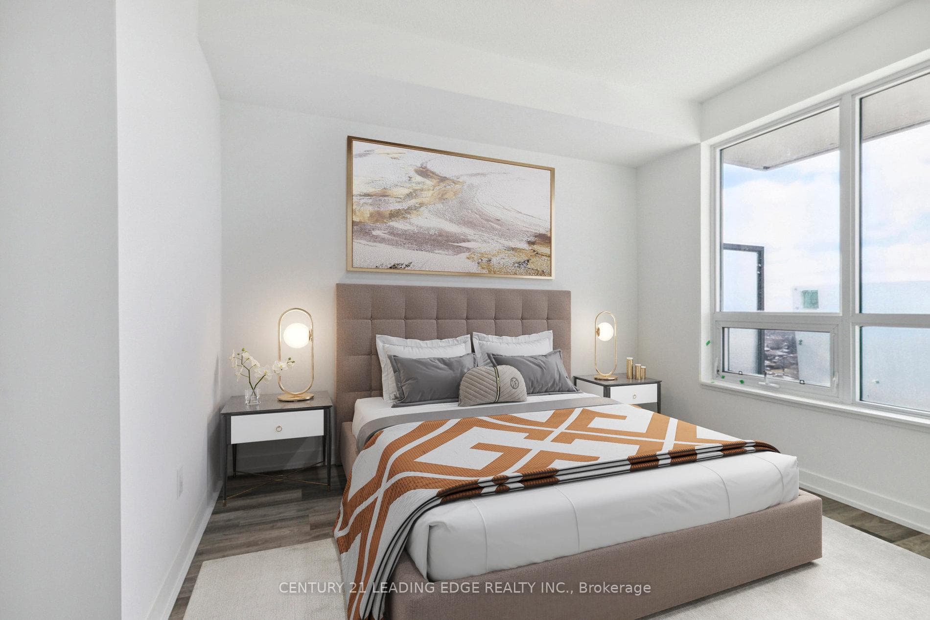 Sunny & Spacious Primary Bedroom