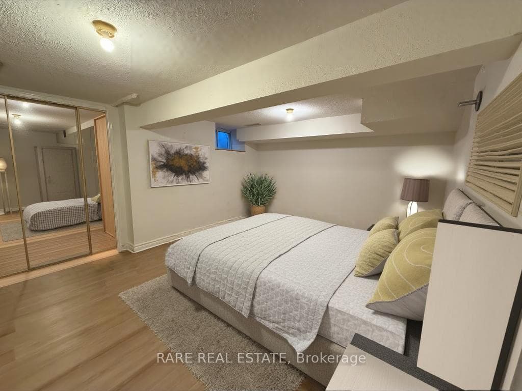 Basement bedroom