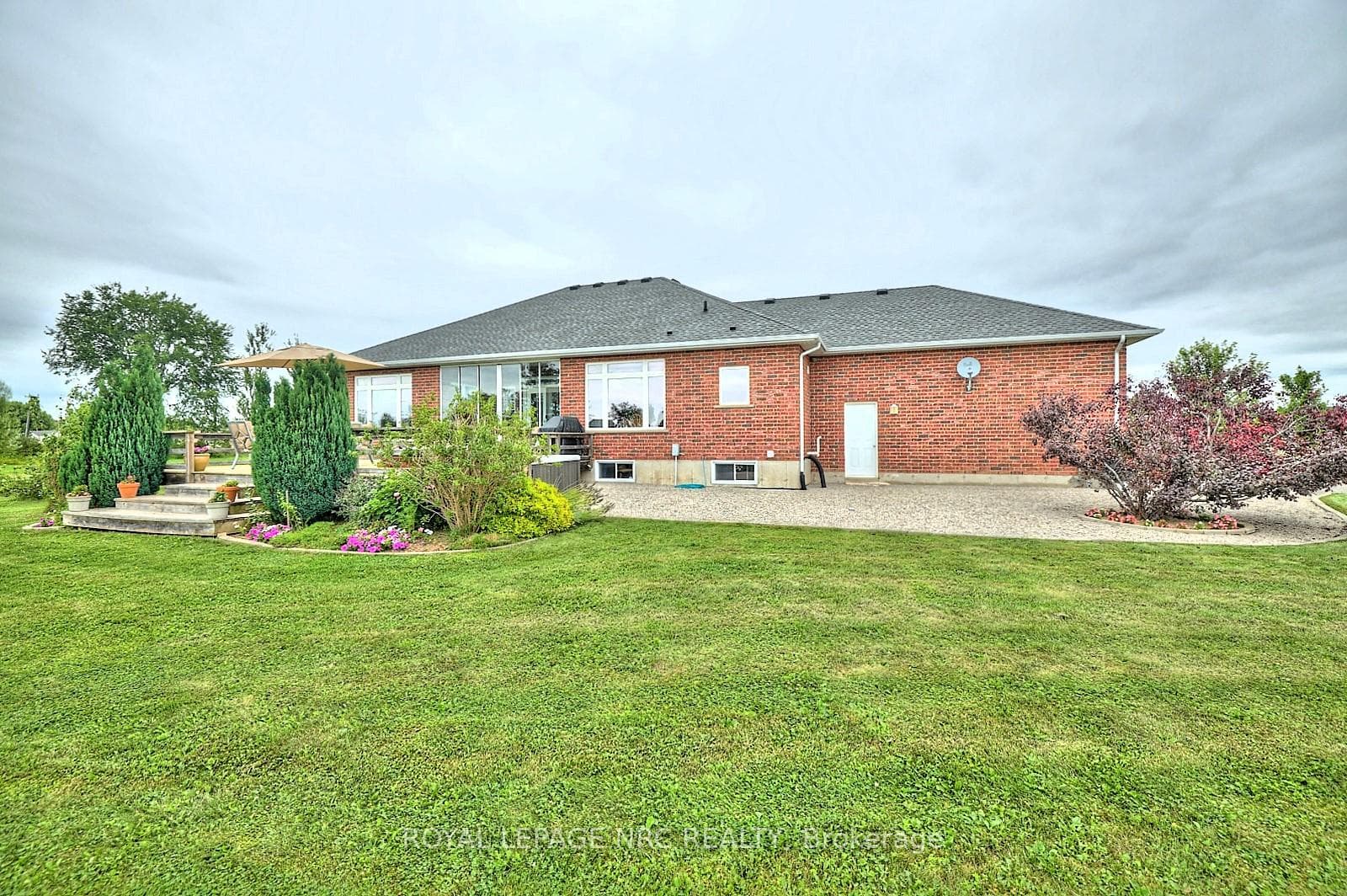 Rear of Property