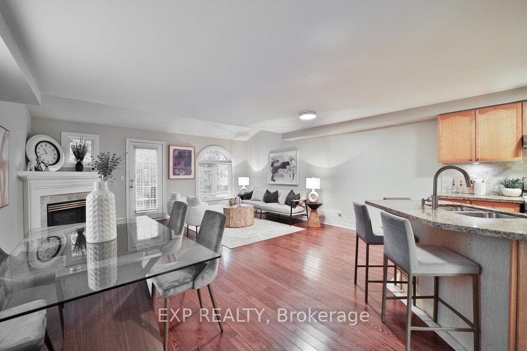 Versatile open-concept living space