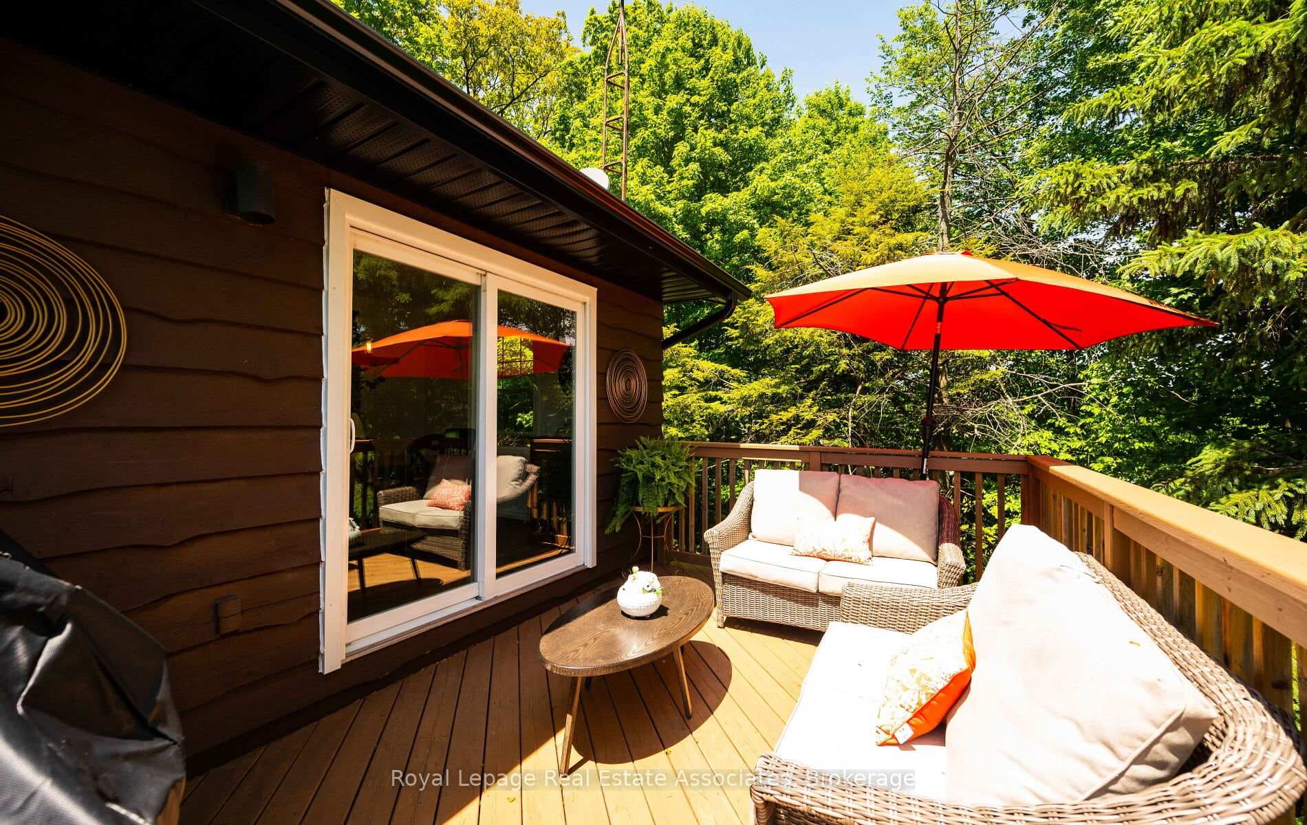 Deck from dining/kitchen