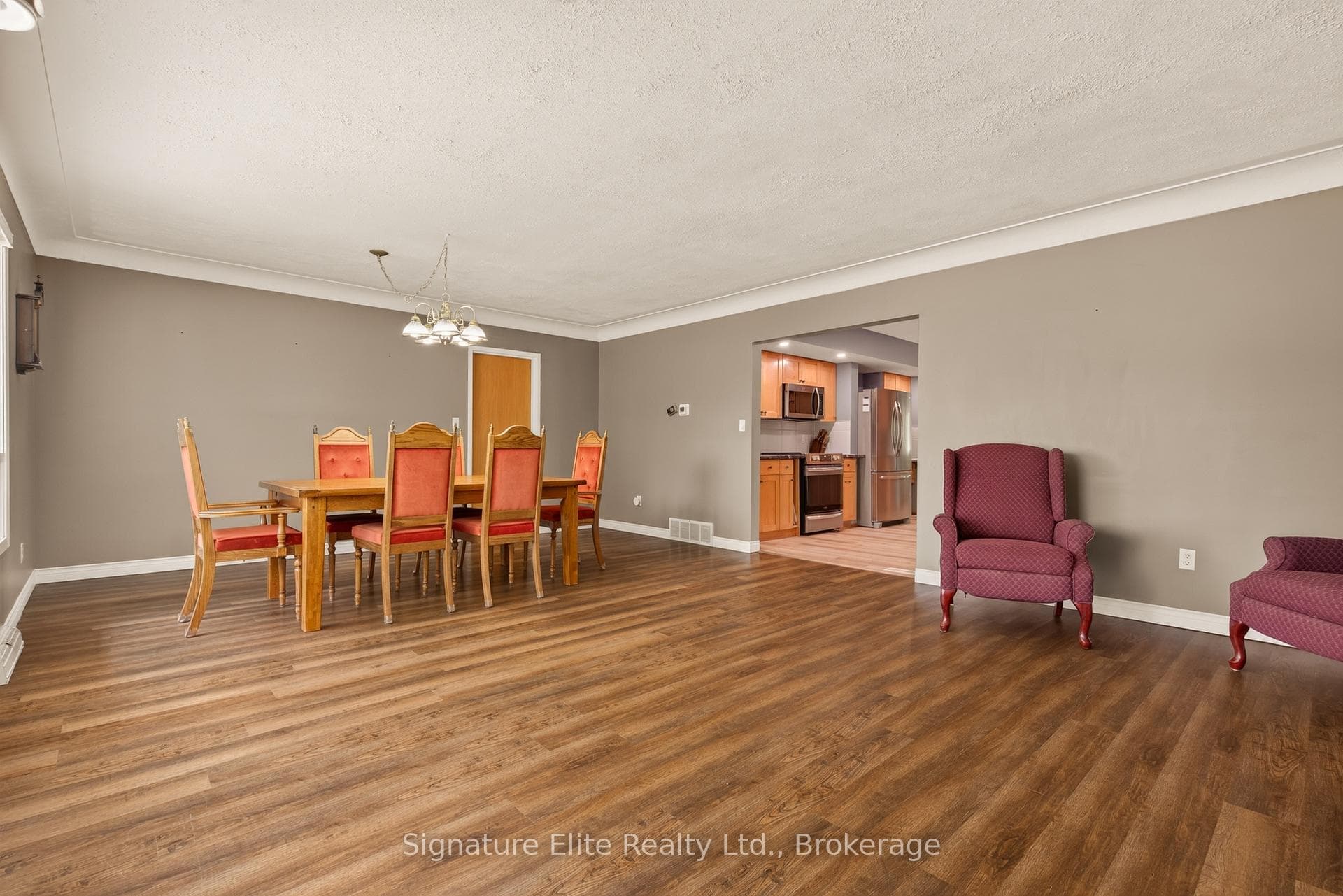 Dining Room & Living room