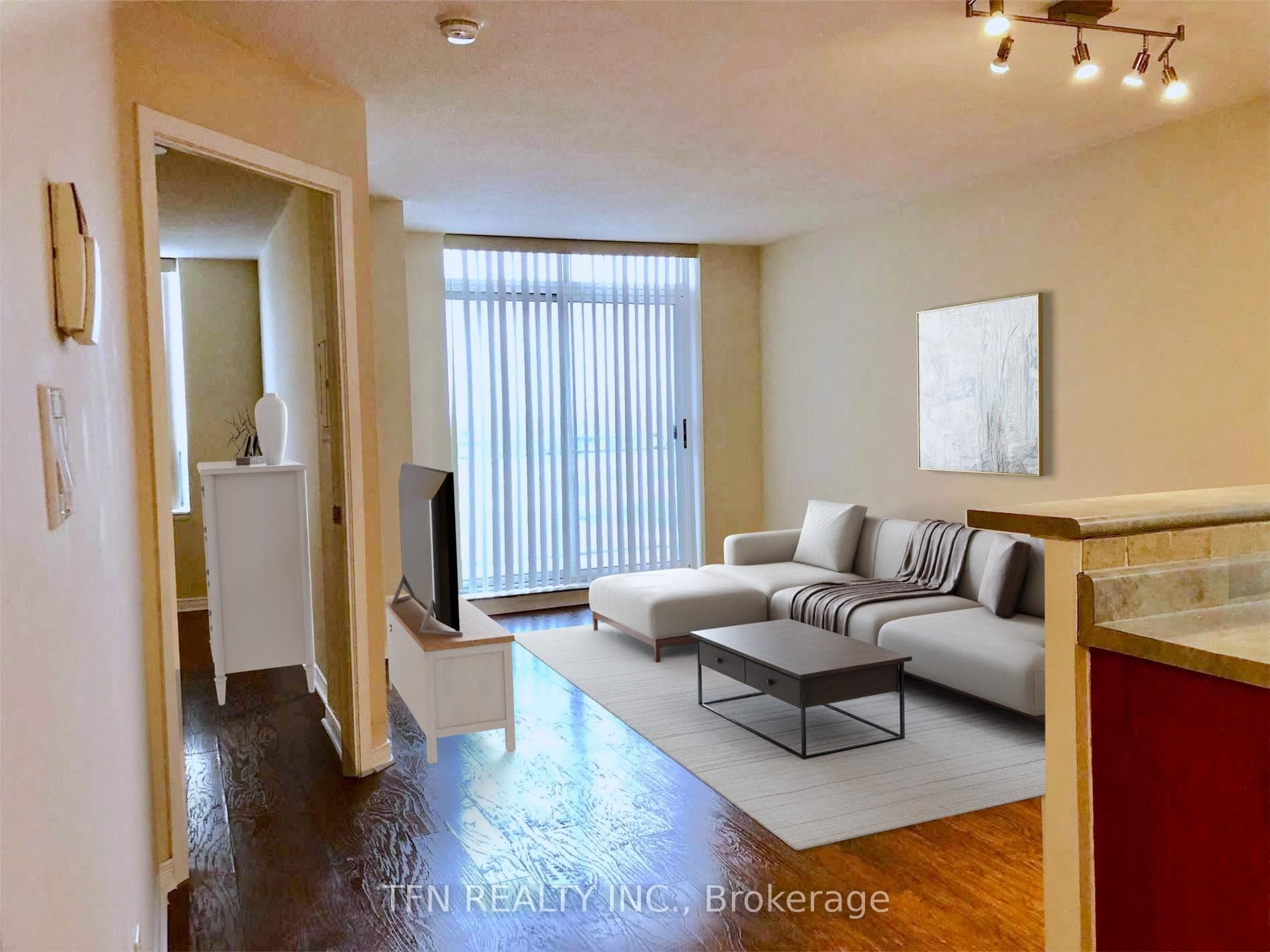 Virtually Staged Living room
