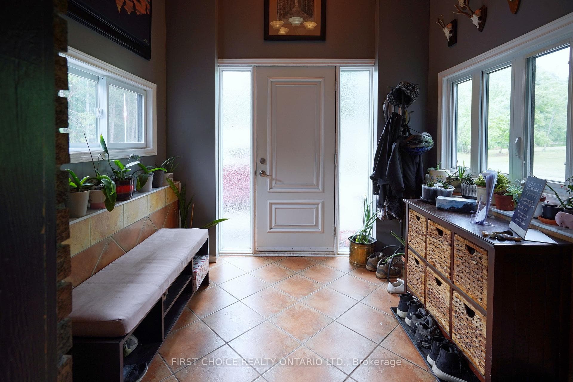 The mudroom.