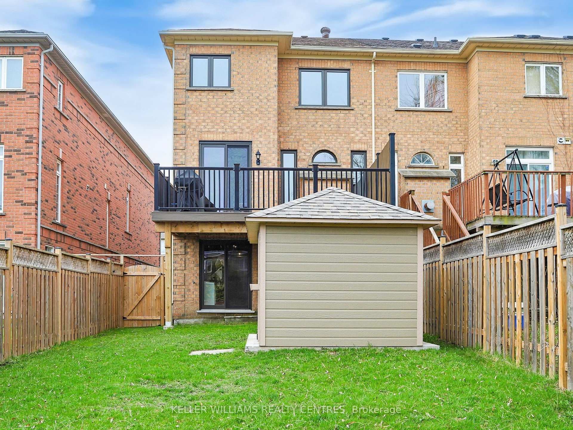 A View from the Rear - entire Width of House