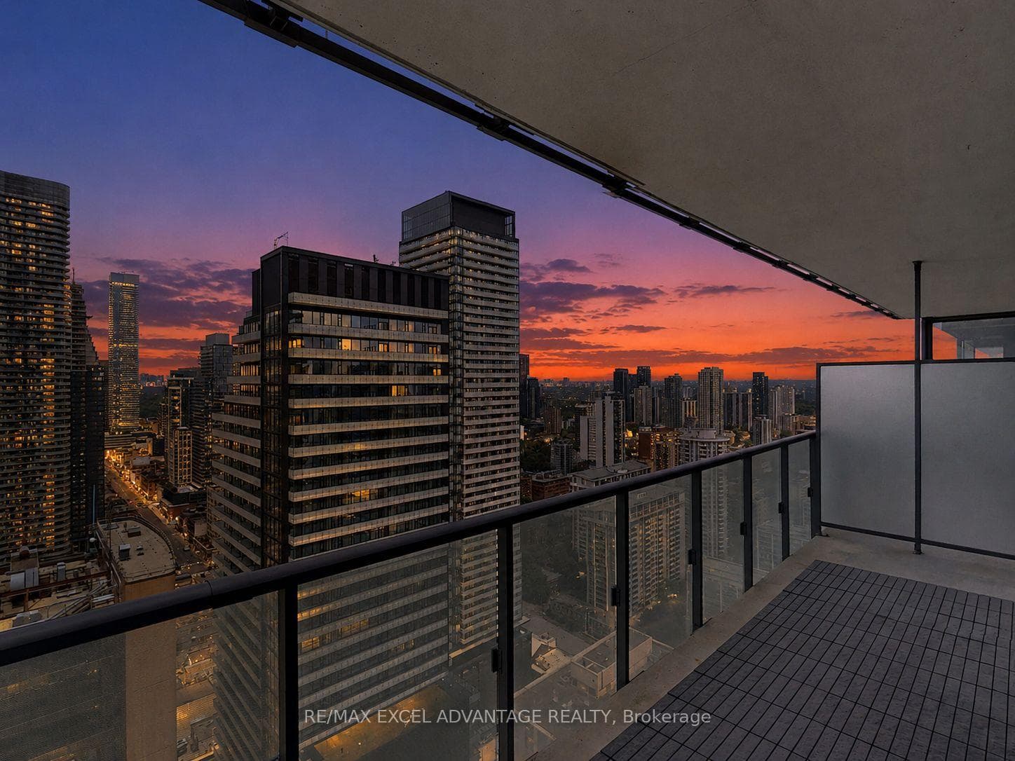 Stunning sunset views from your balcony