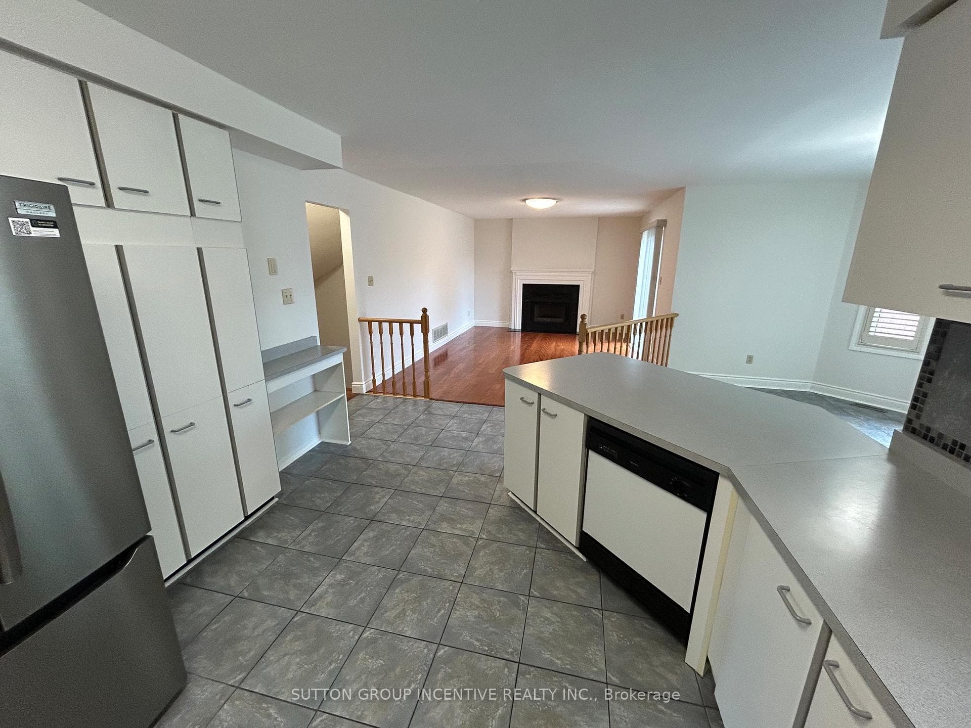 Kitchen open to Family Room
