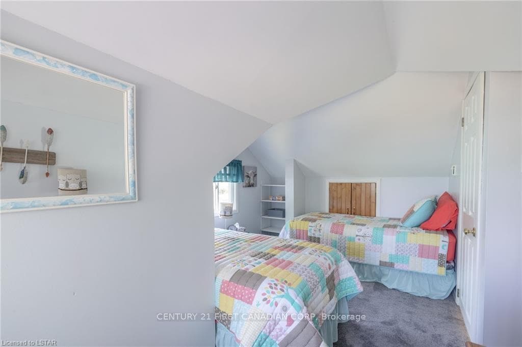 Third bedroom on the second floor