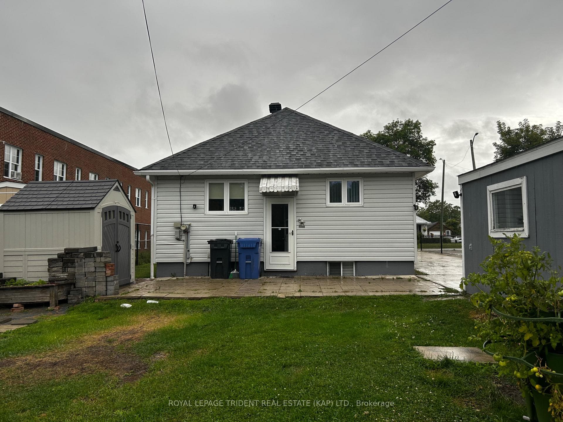 view of back of home