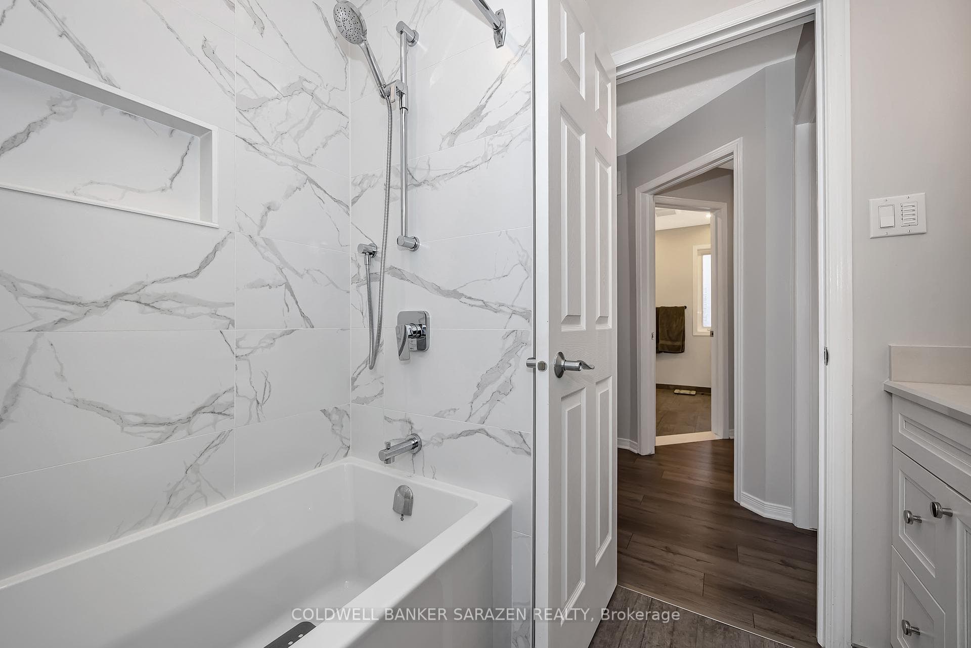 Updated main bathroom