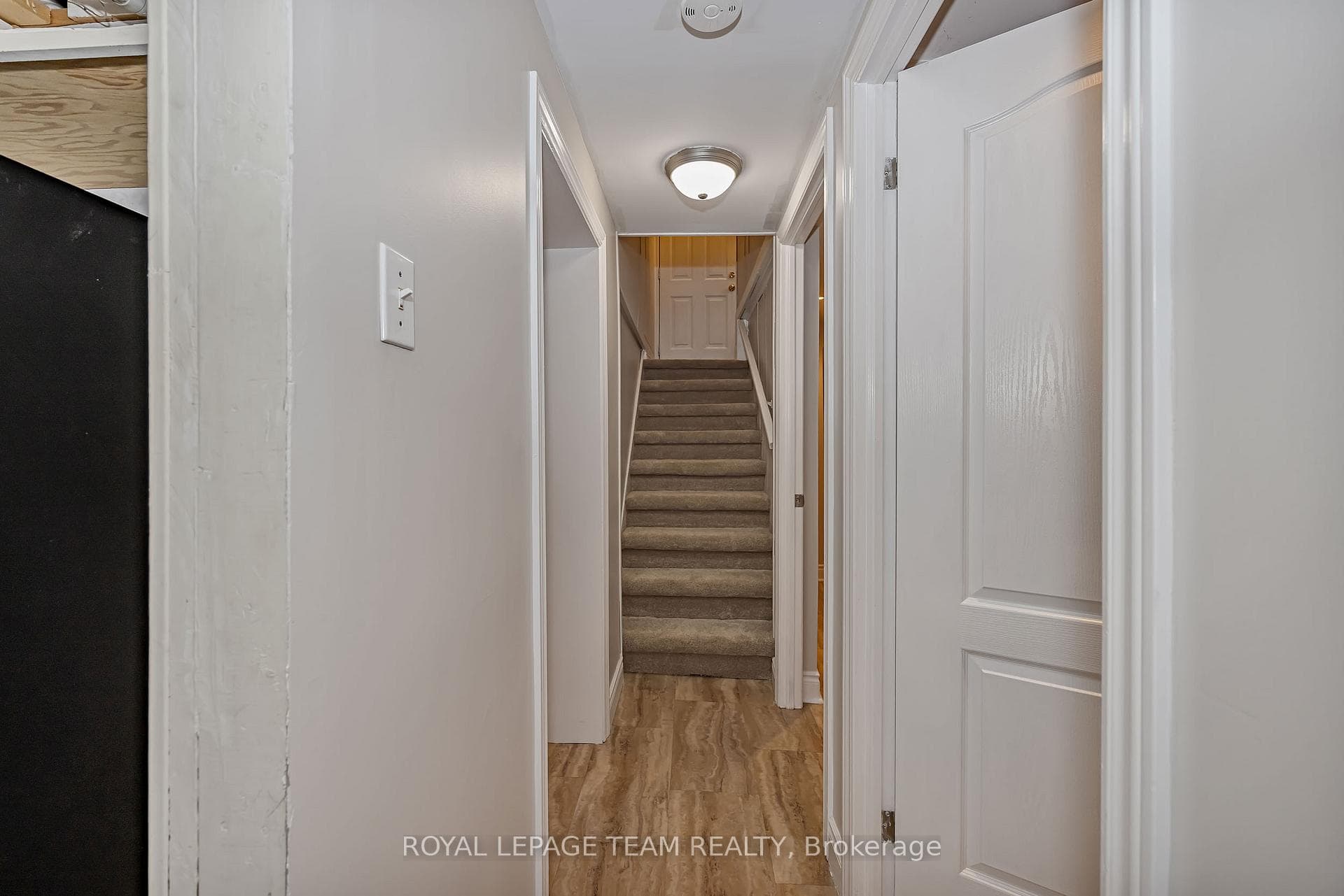 Staircase to lower level