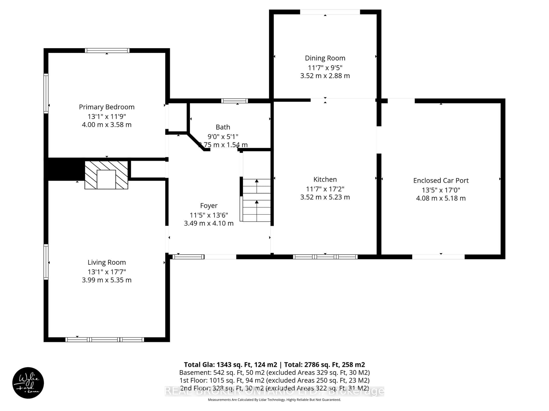 Main Floor Floor Plan
