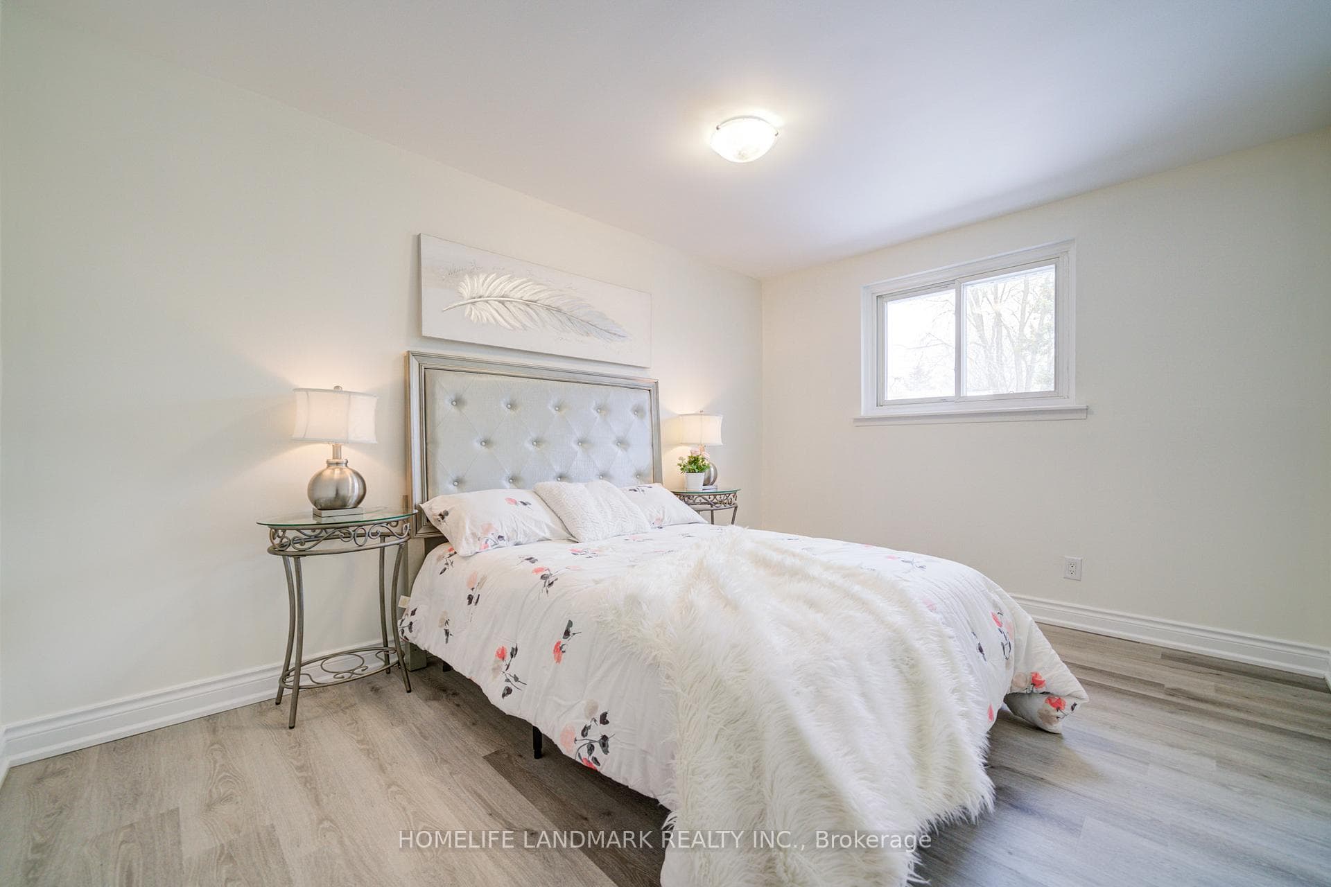 spacious primary bedroom