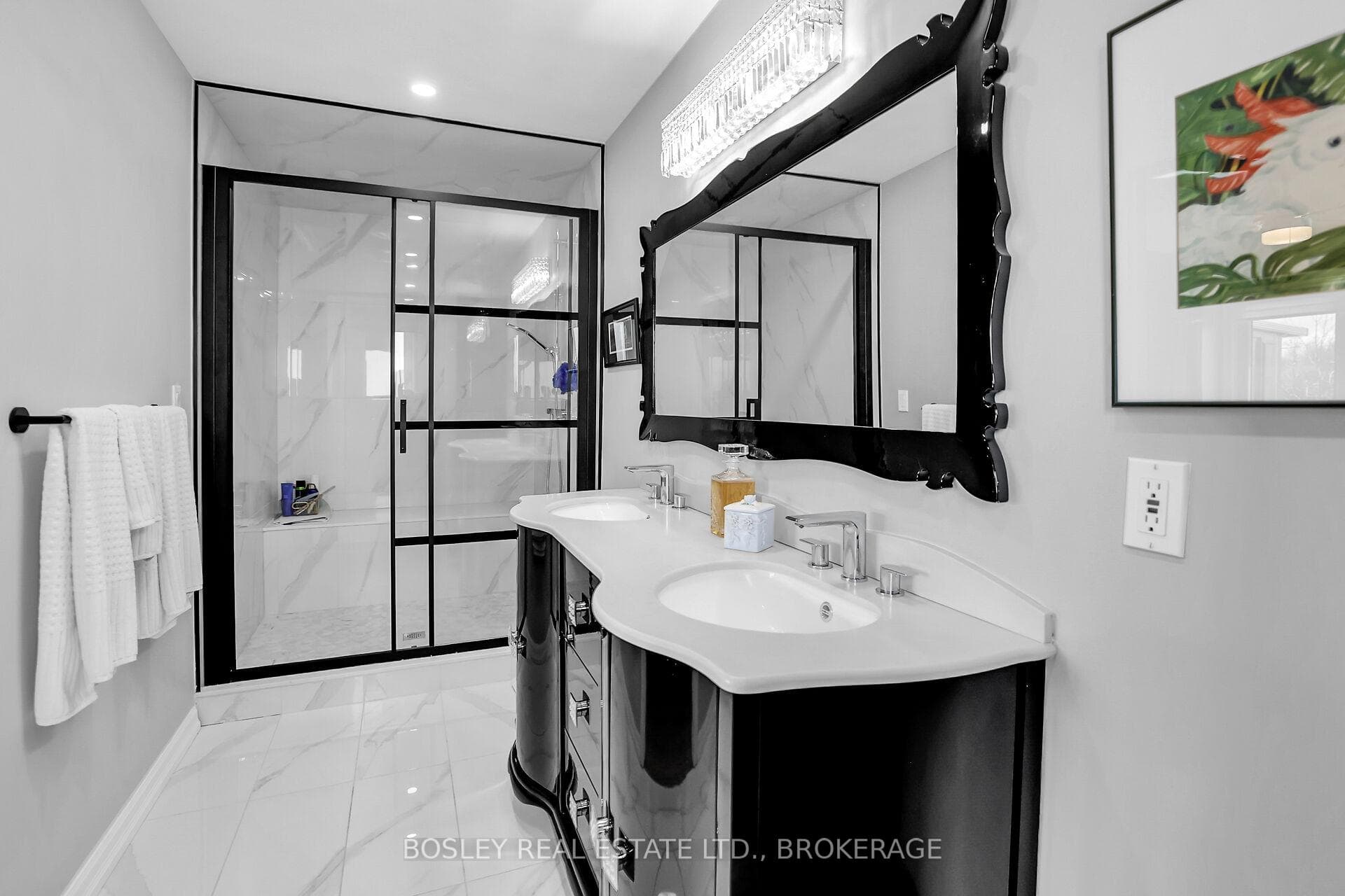 and update ensuite with oversize accessible shower