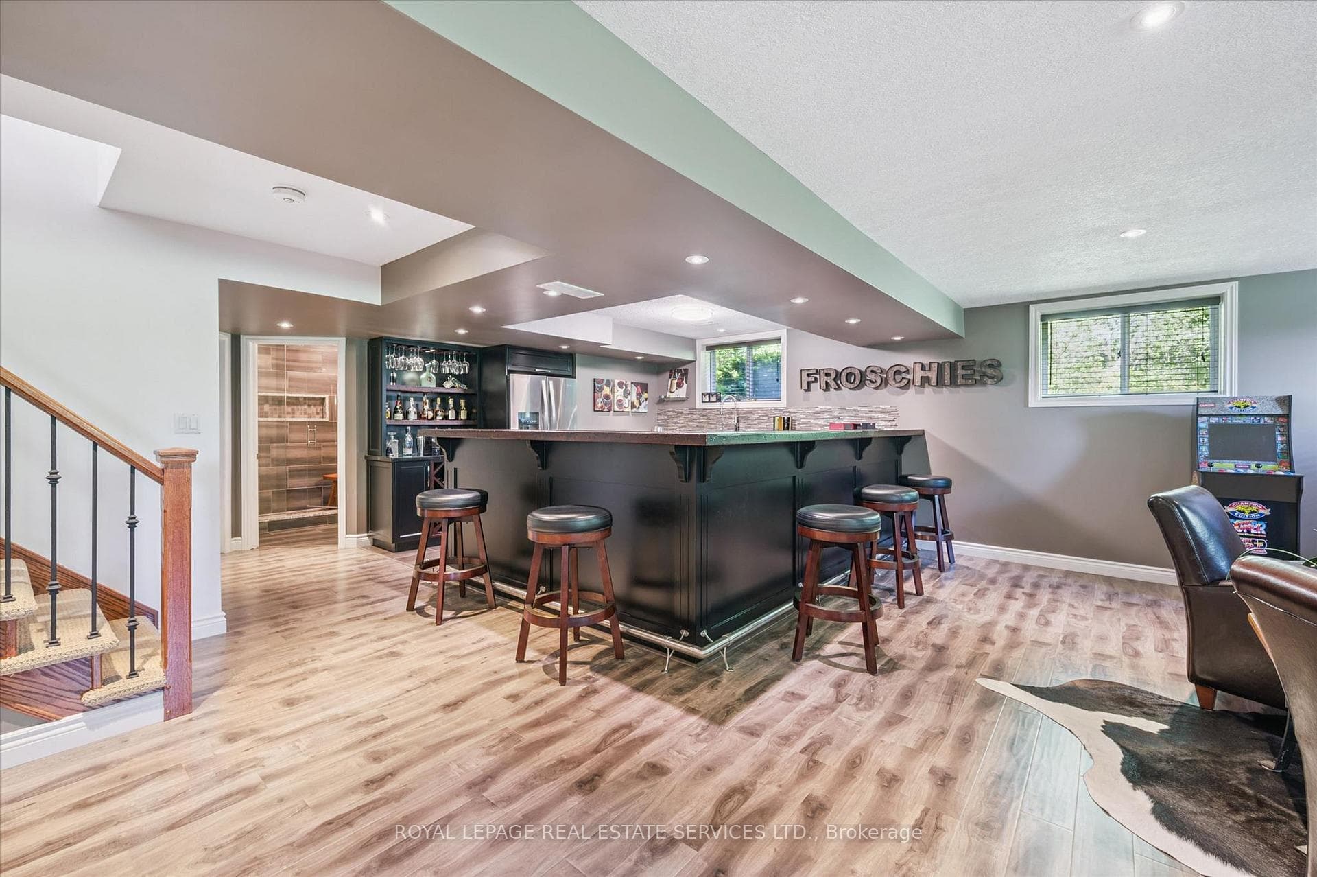 The Wet Bar is Ideal for Entertaining
