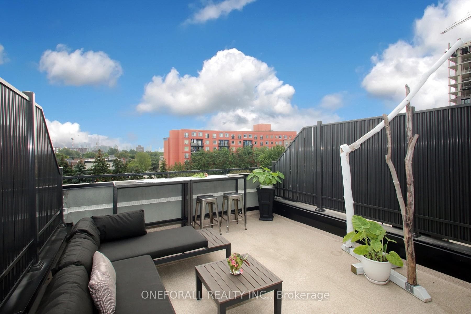 Rooftop Terrace East view