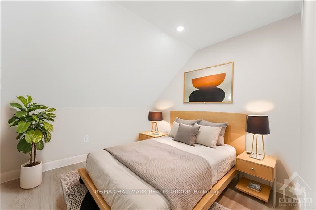 Virtually Staged Bedroom