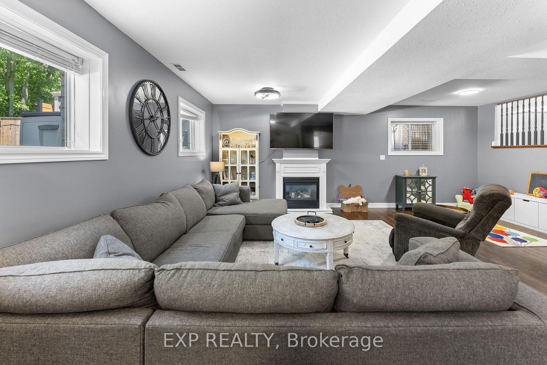 Family Room with Fireplace