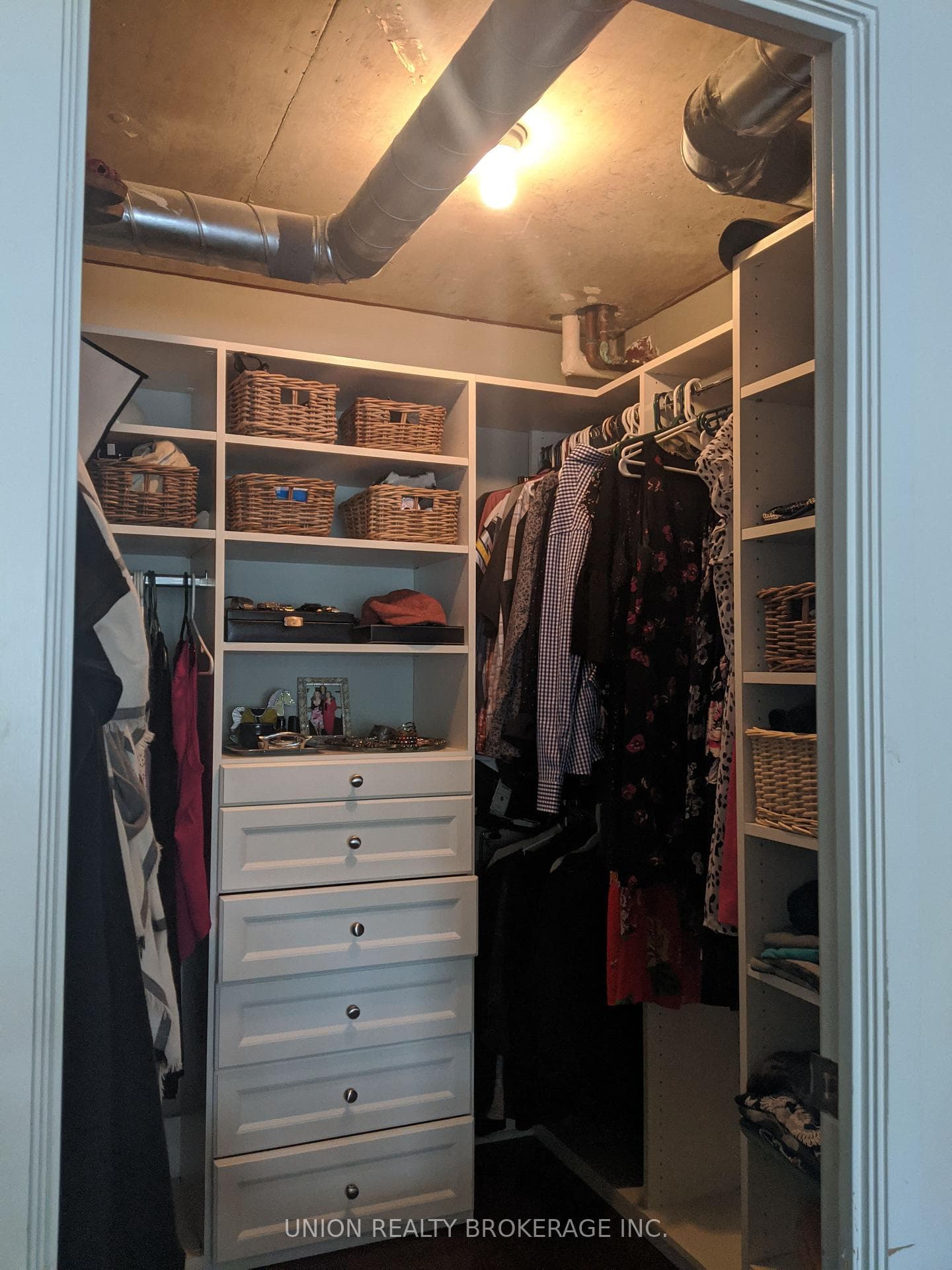 Custom walk-in closet