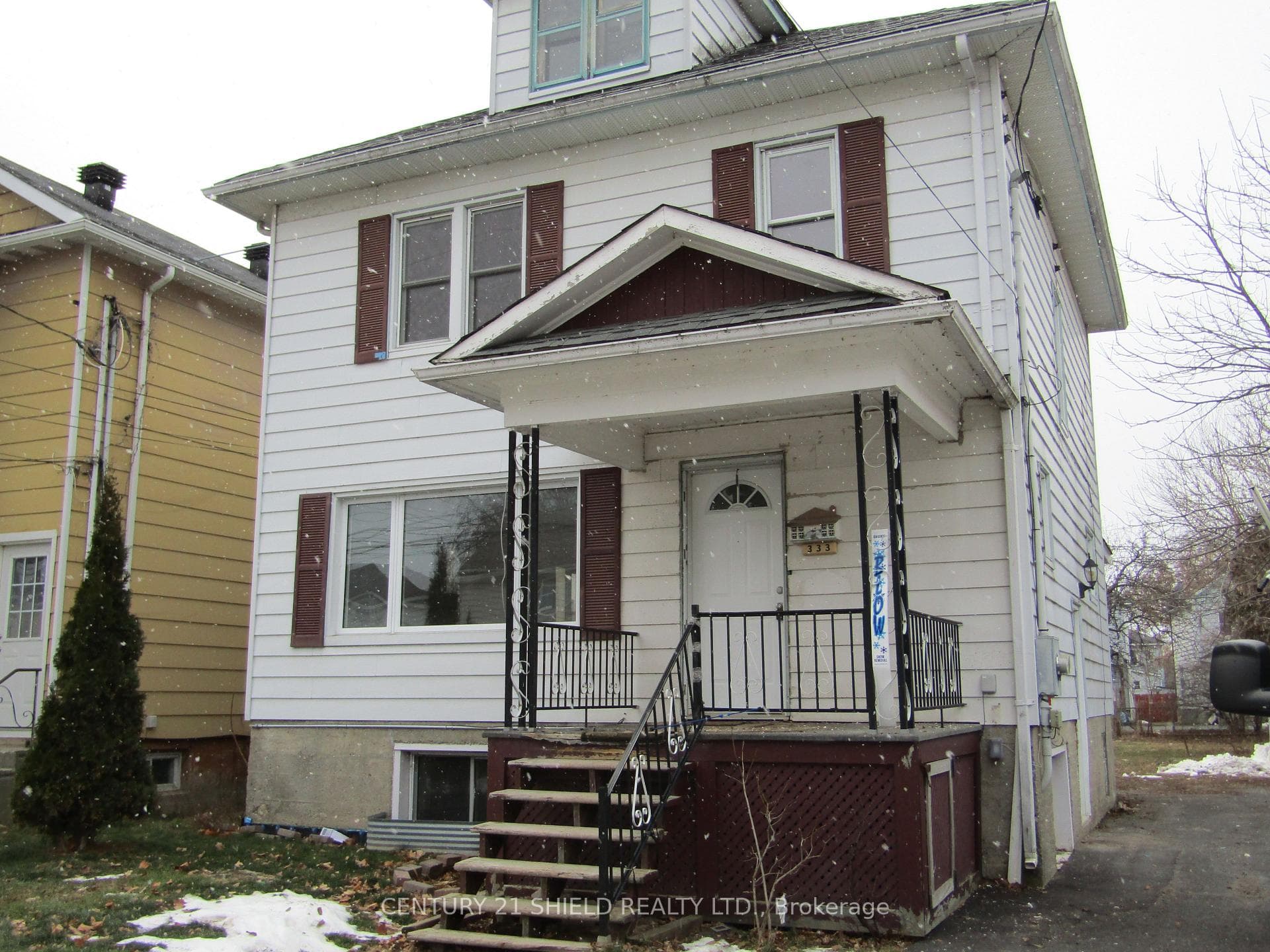 Front of the home