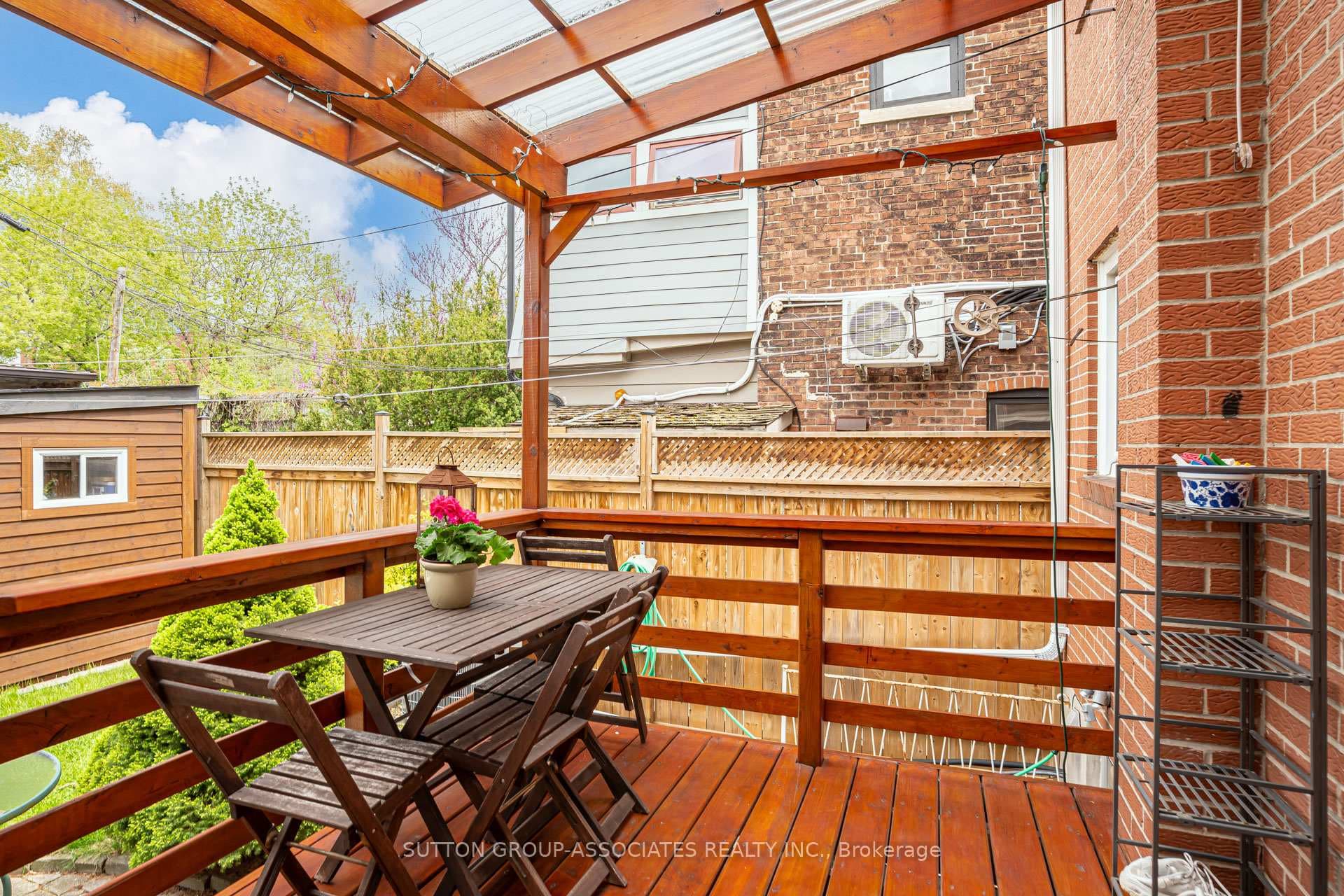 backyard deck