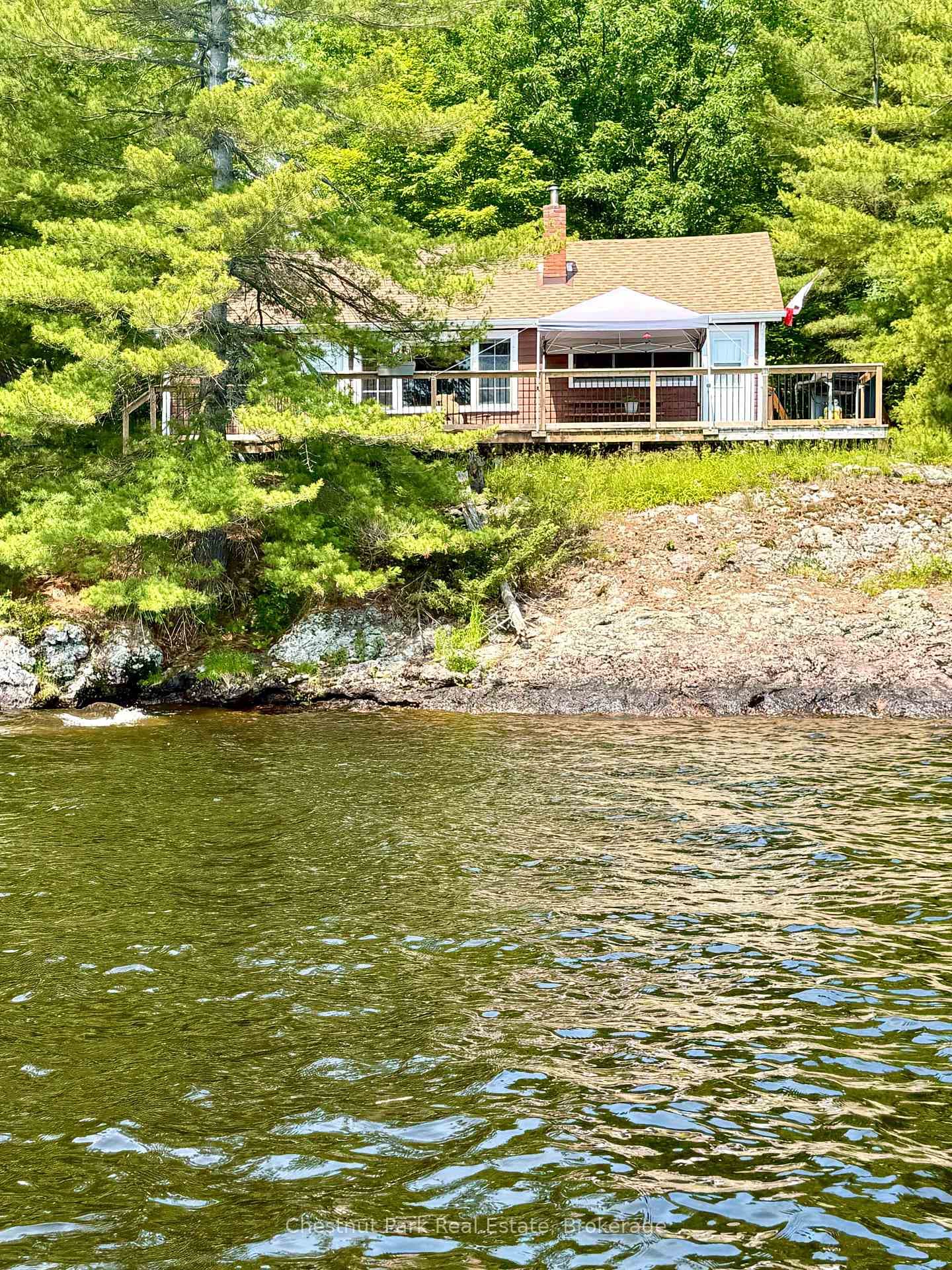 The cottage has excellent privacy