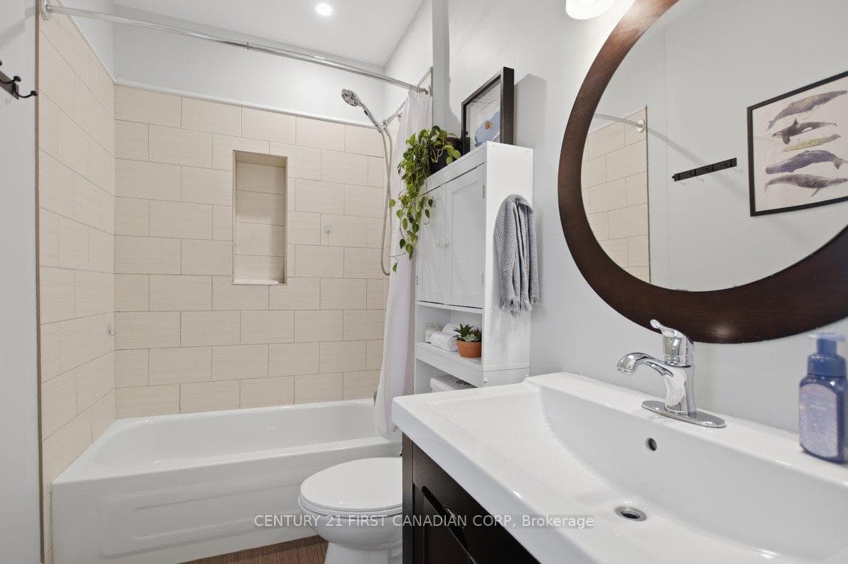 Main floor bathroom