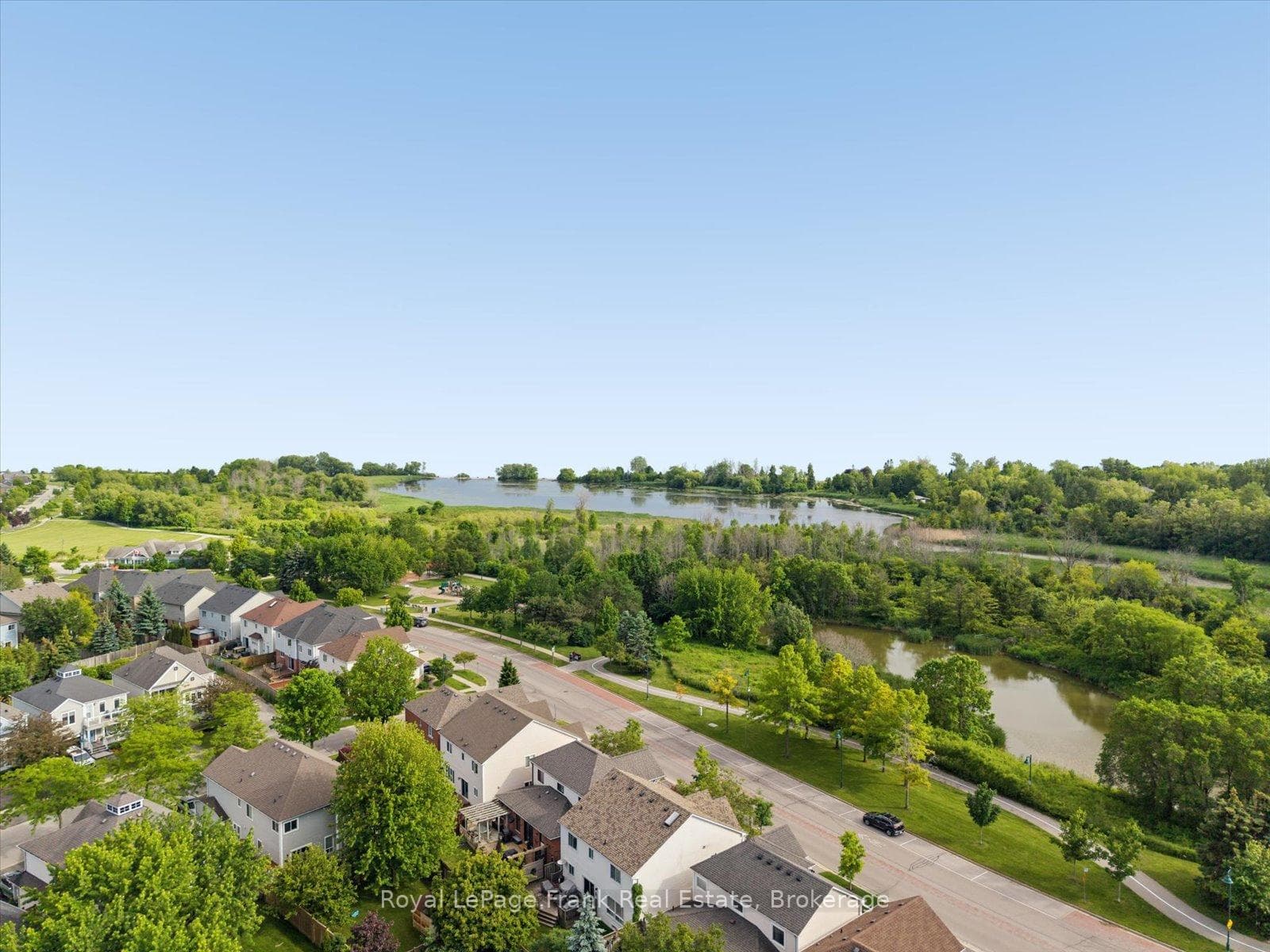 Steps to Waterfront and Walking Trails