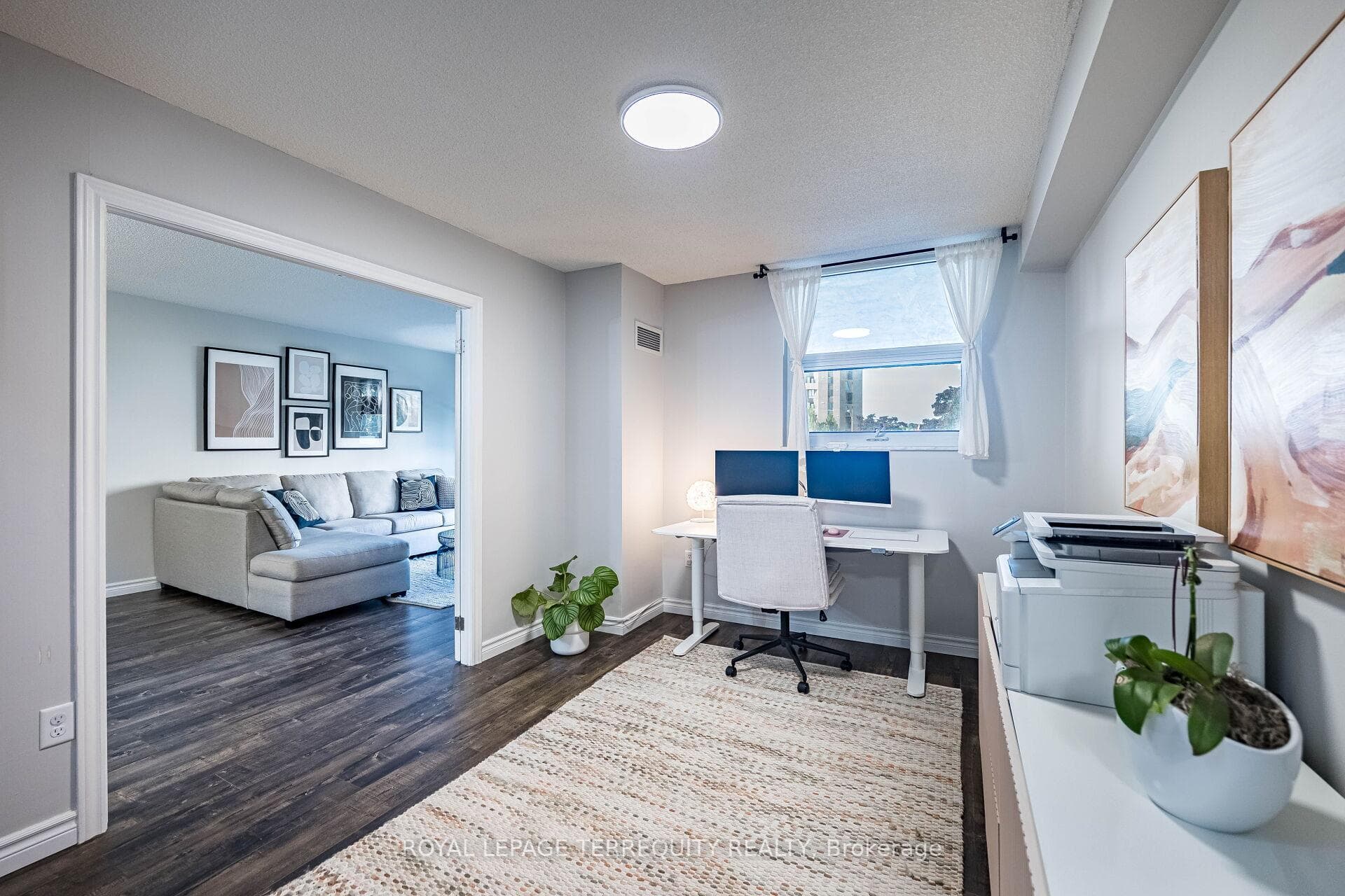 Home Office/3rd Bedroom with French Doors