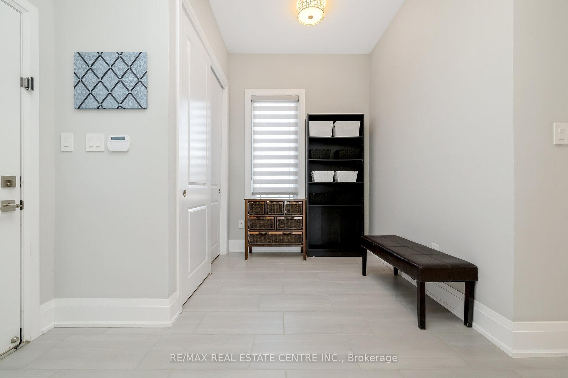 Mudroom with garage access