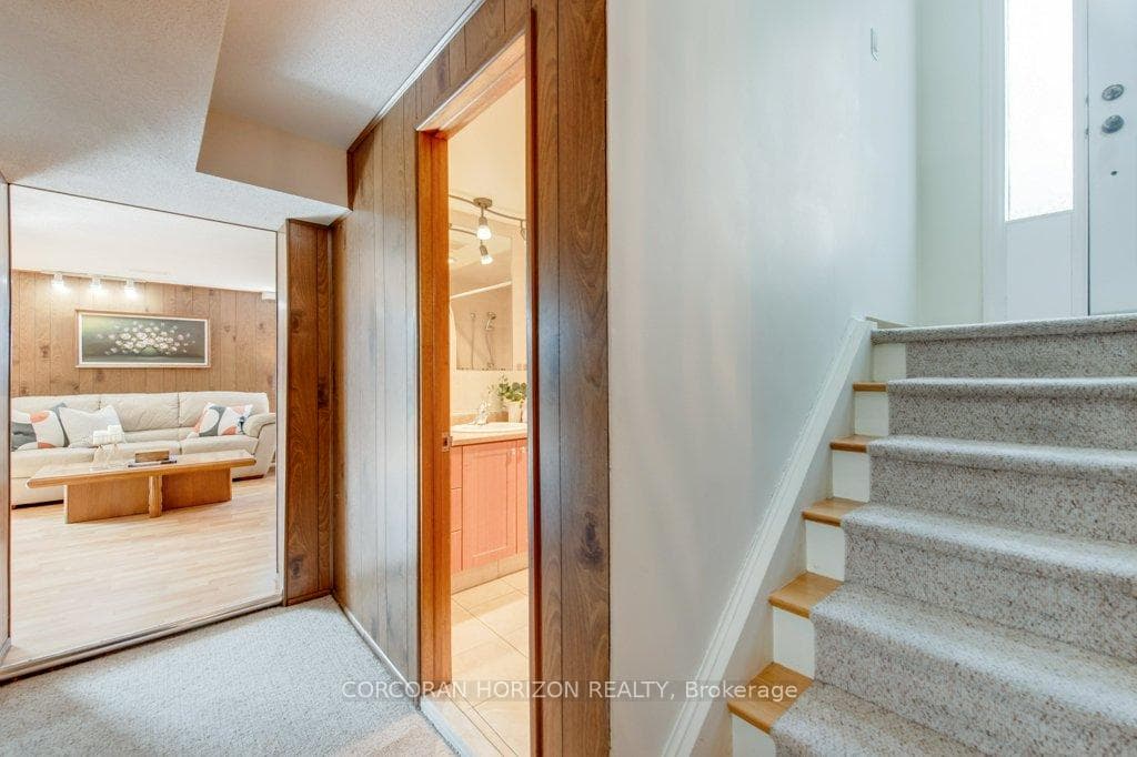 Hallway in Lower Level