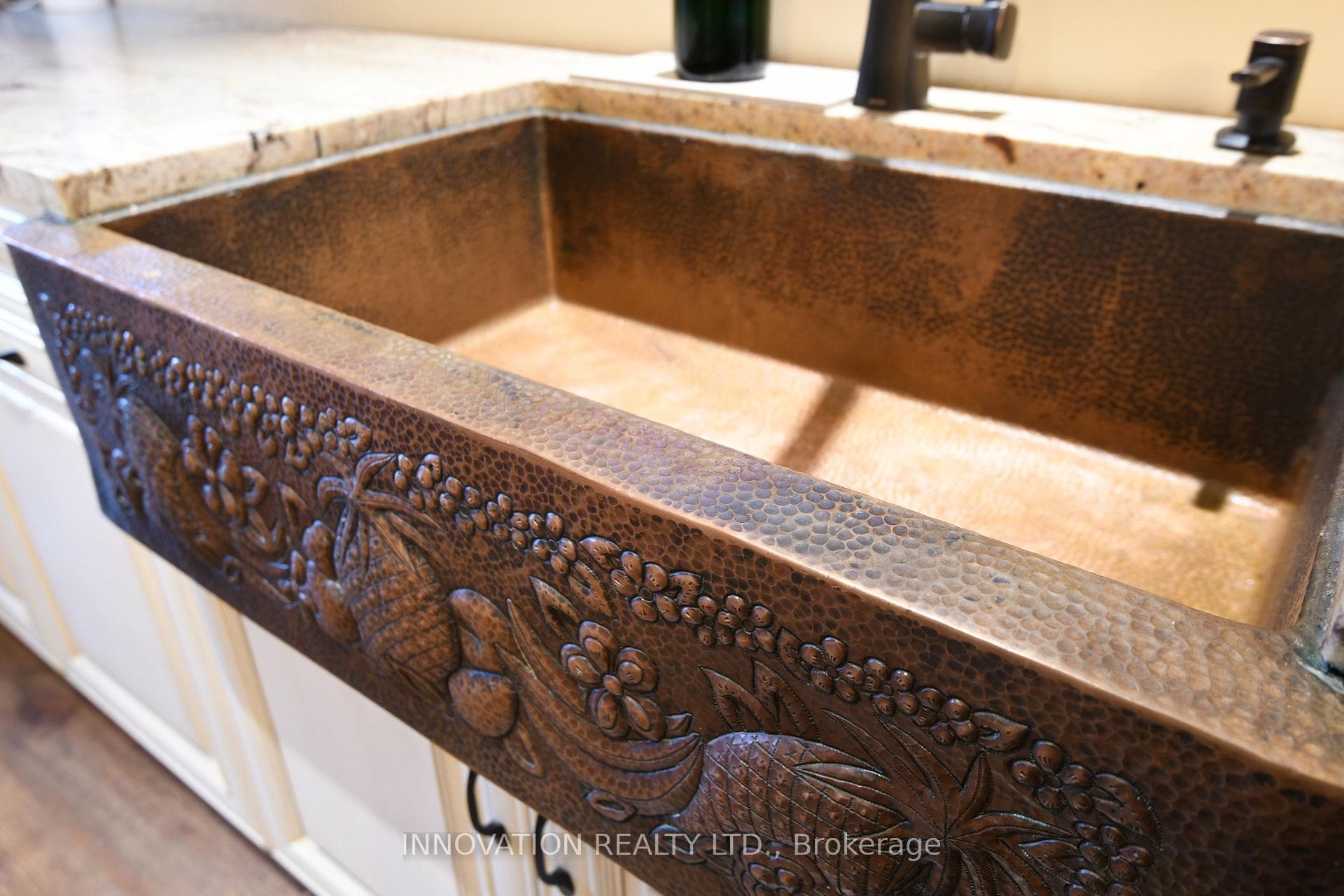 unique copper sink