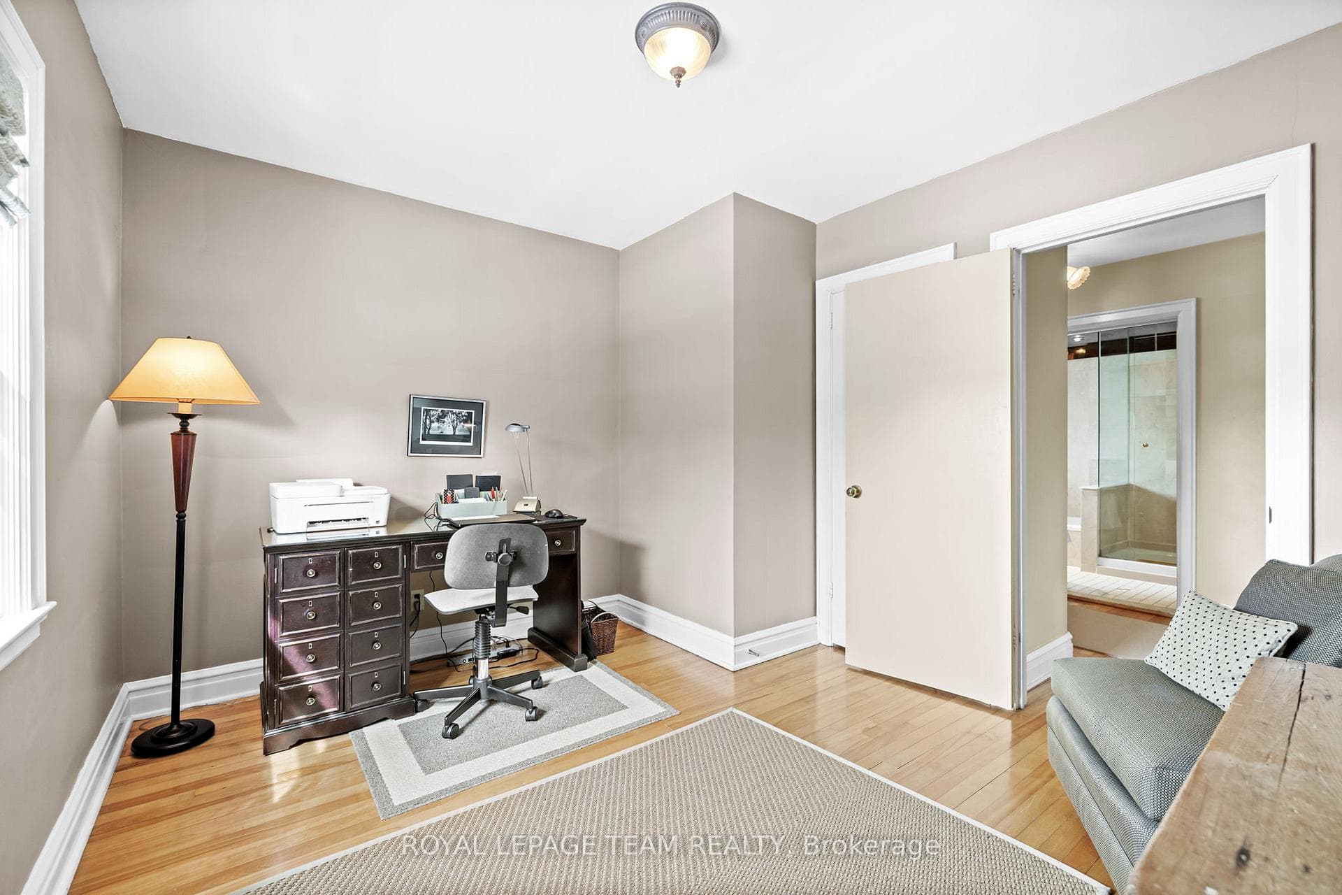 Third bedroom currently used as a den.