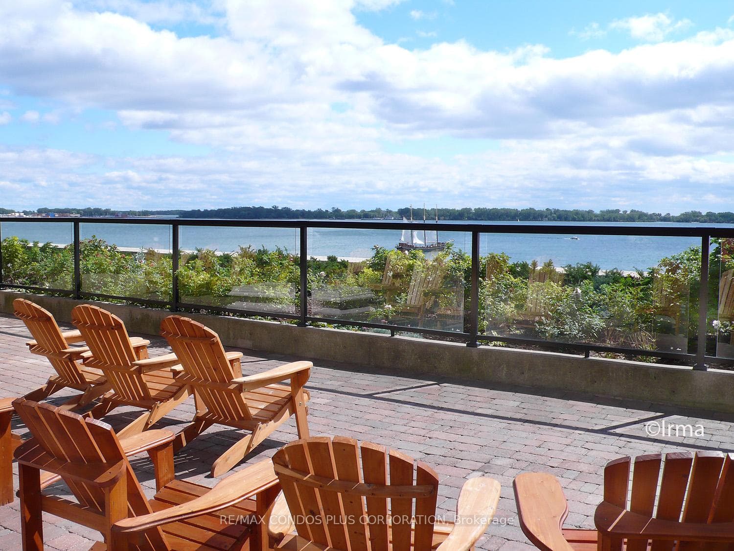 View to Lake on Terrace